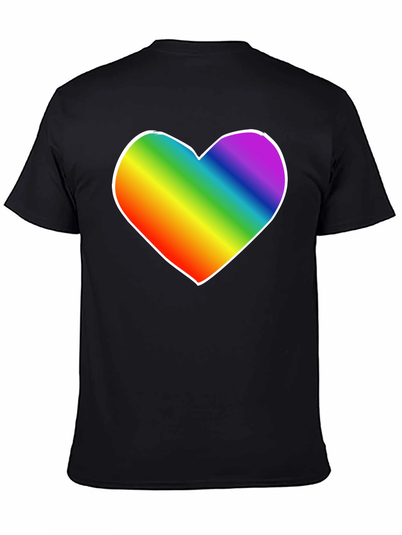 Rainbow Heart Tee - Pride Shirt