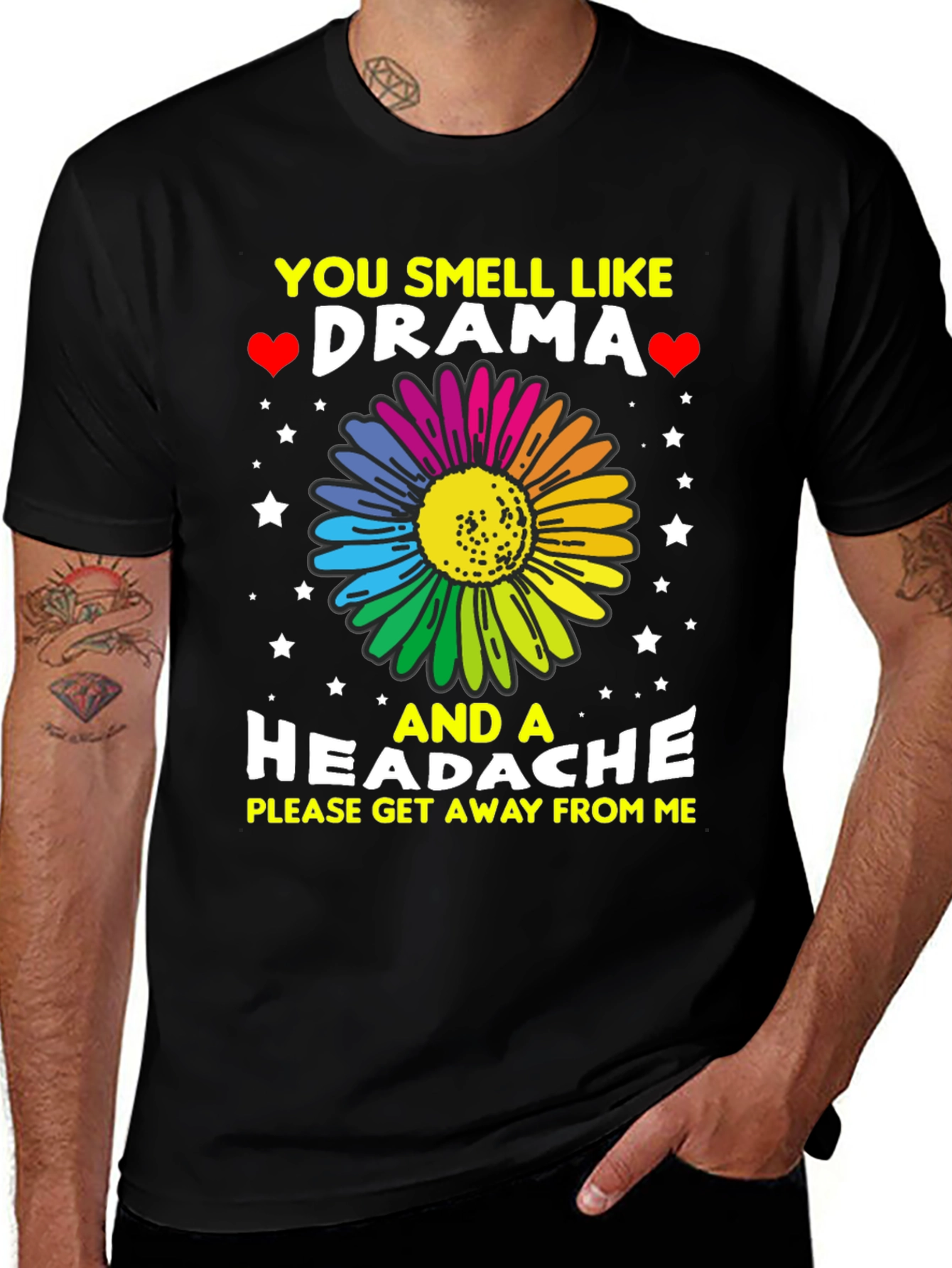 Drama & Headache T-Shirt: Please Get Away!