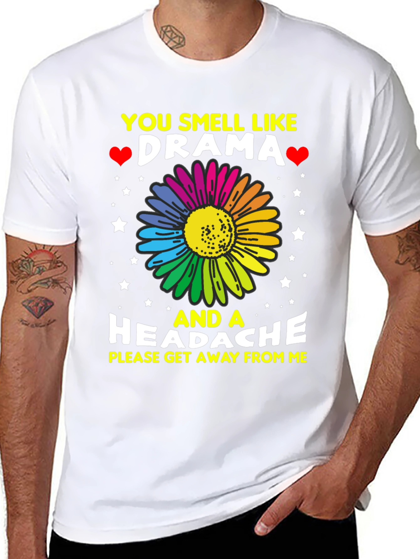 Drama & Headache T-Shirt: Please Get Away!