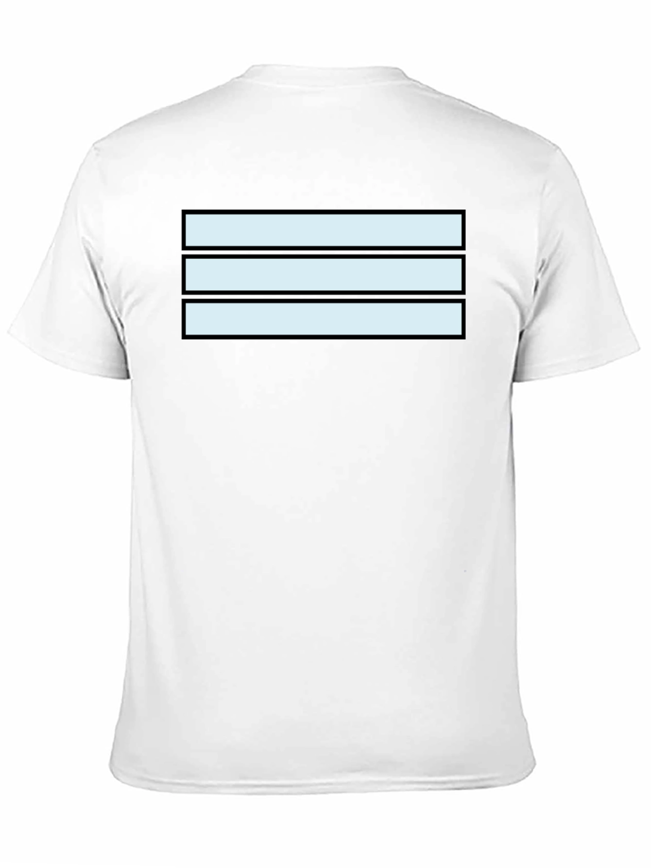 Striped Graphic Tee - Modern Casual Comfort
