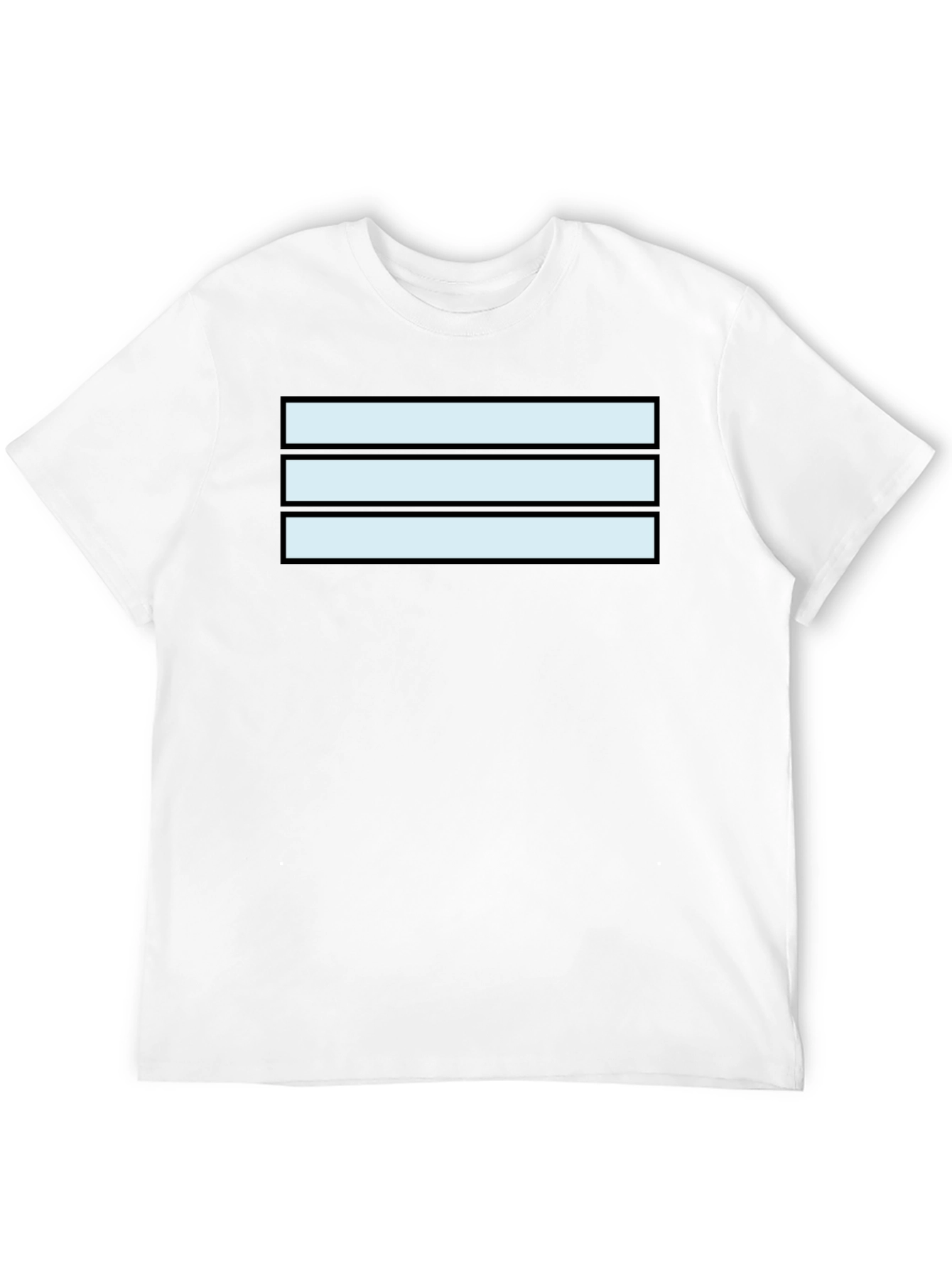 Striped Graphic Tee - Modern Casual Comfort