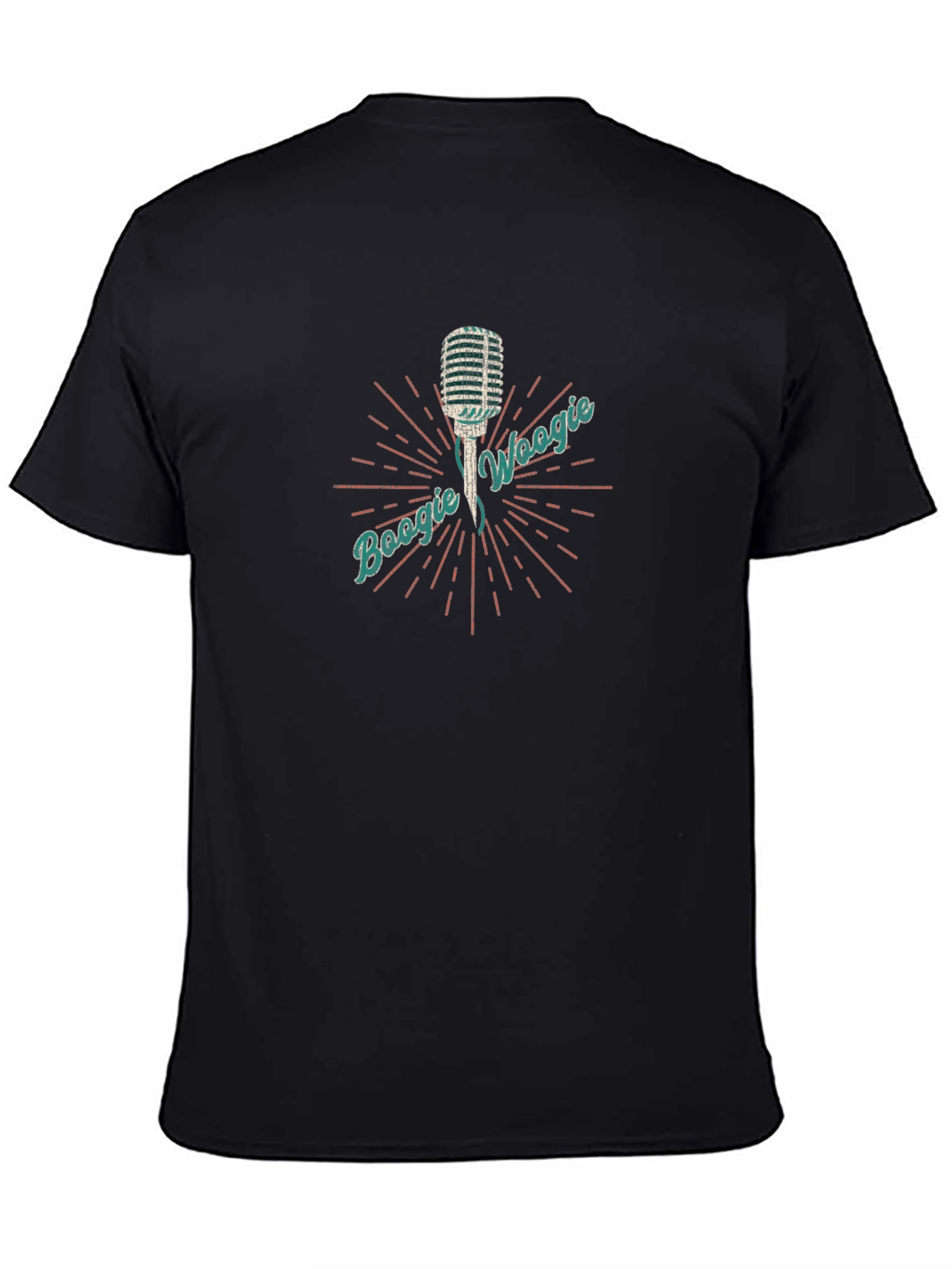 Boogie Woogie Microphone Graphic Tee