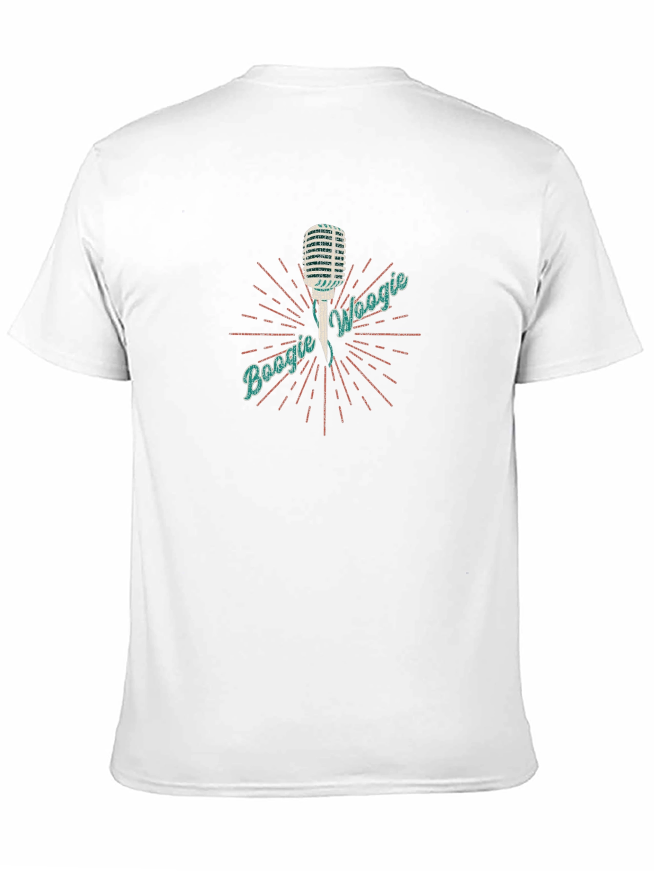 Boogie Woogie Microphone Graphic Tee