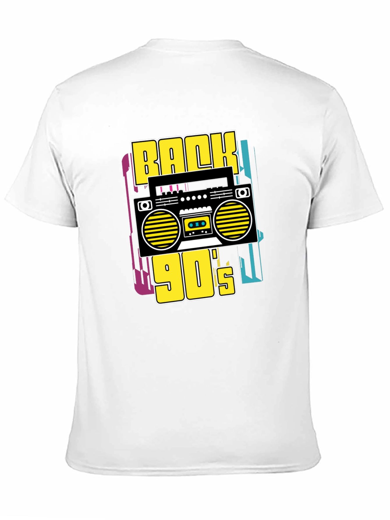 Retro 90s Boombox Graphic T-Shirt