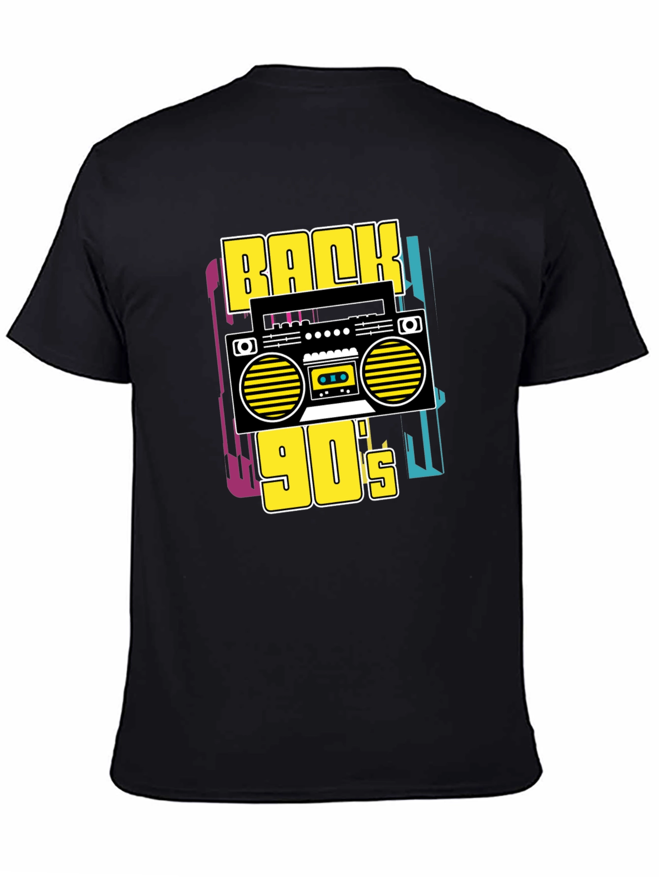 Retro 90s Boombox Graphic T-Shirt
