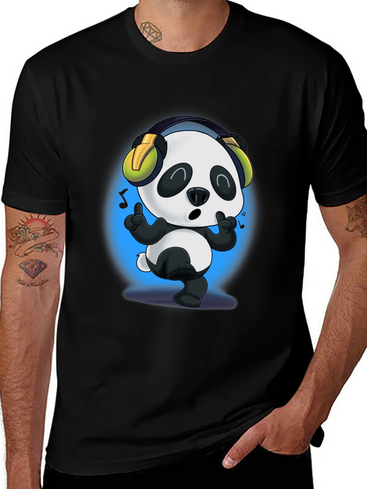 Dancing Panda T-Shirt - Cartoon Style