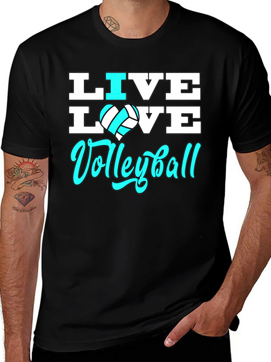 Live Love Volleyball Graphic Tee