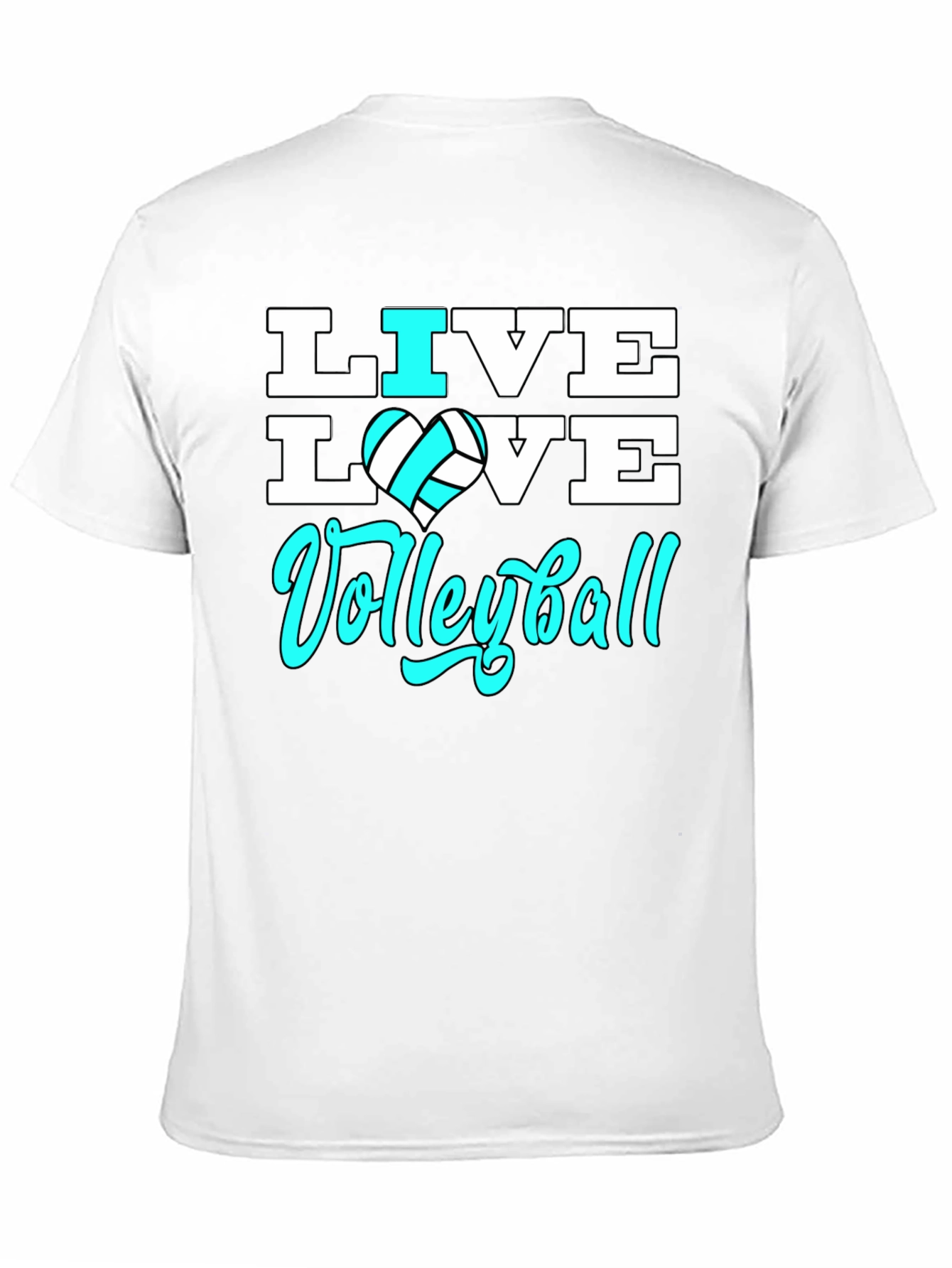 Live Love Volleyball Graphic Tee