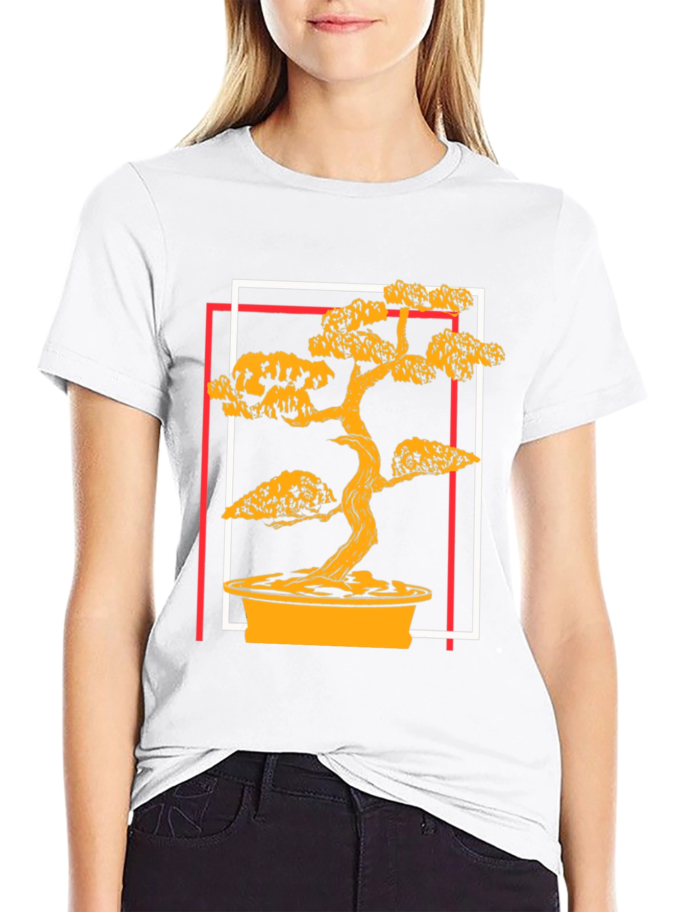 Bonsai Tree Graphic Tee - Stylish & Unique