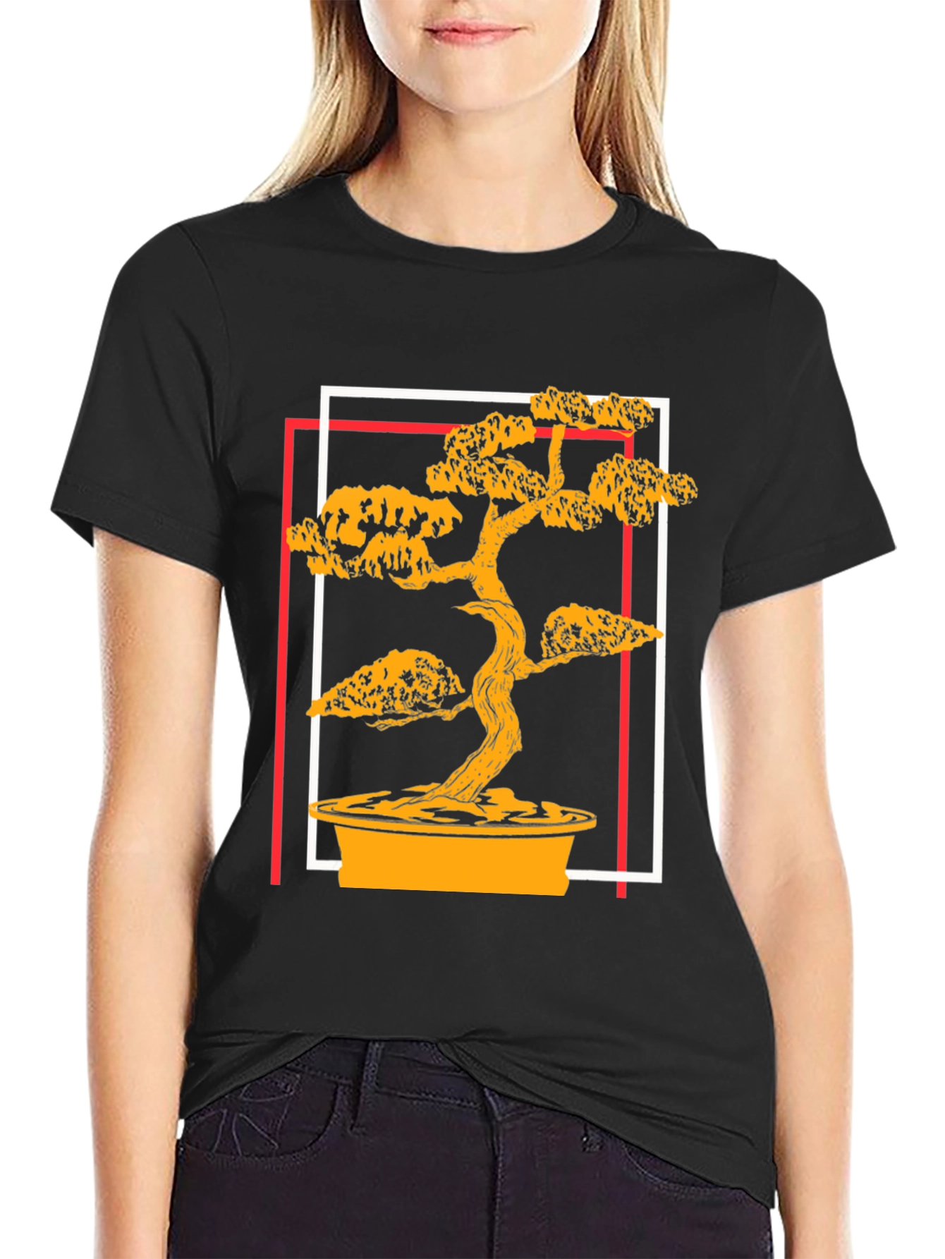 Bonsai Tree Graphic Tee - Stylish & Unique