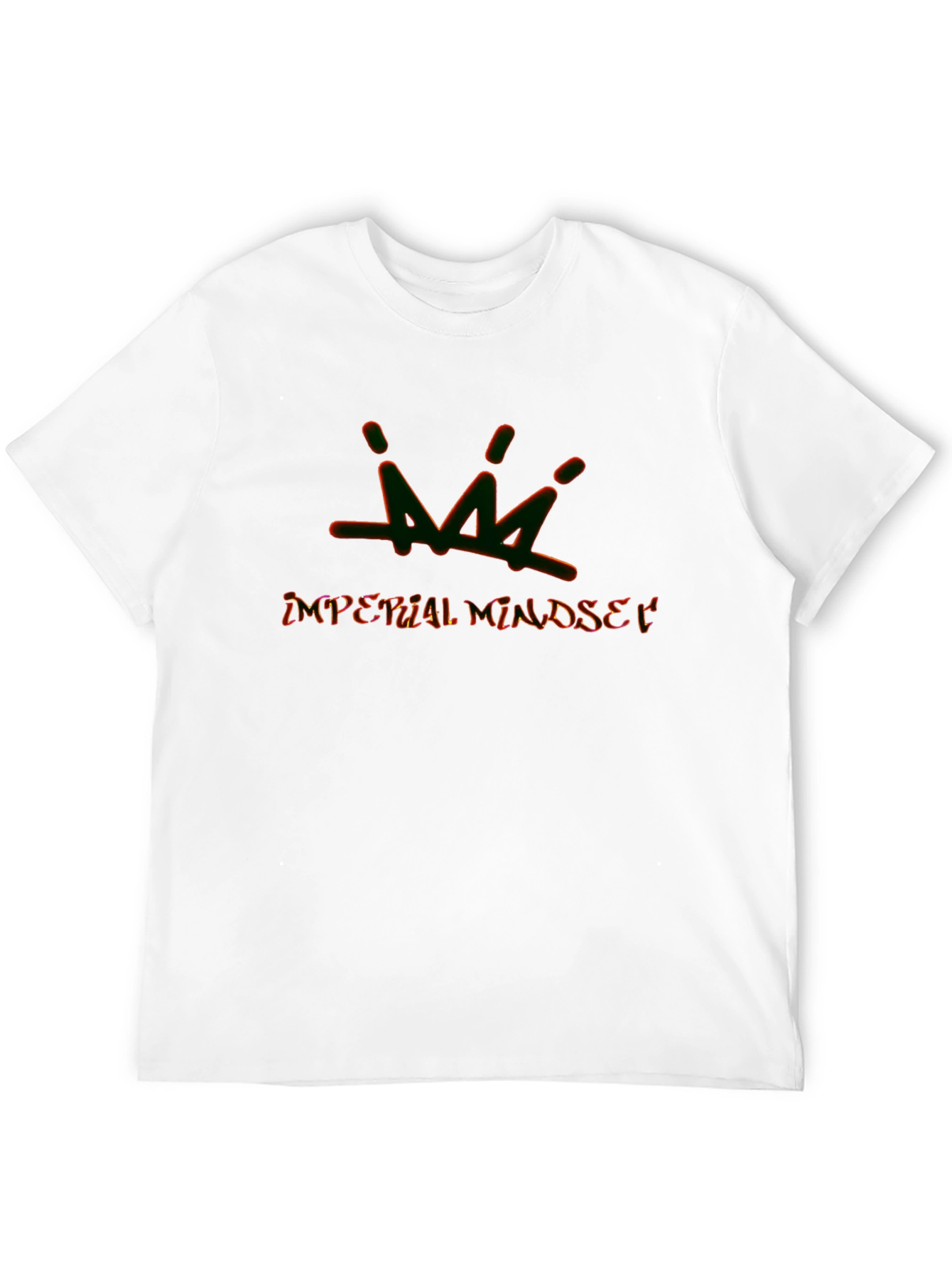 Imperial Mindset Black Graphic T-Shirt