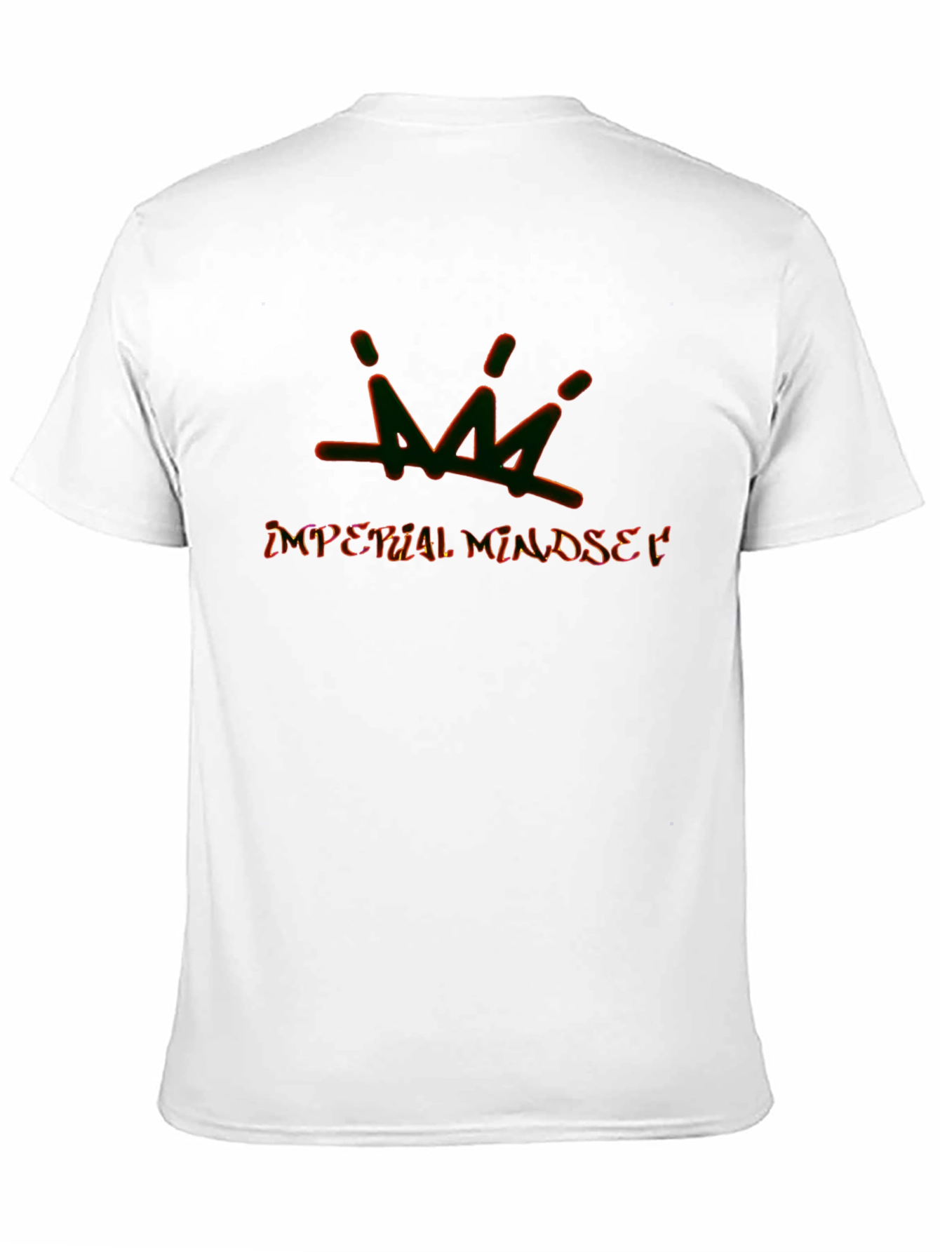 Imperial Mindset Black Graphic T-Shirt