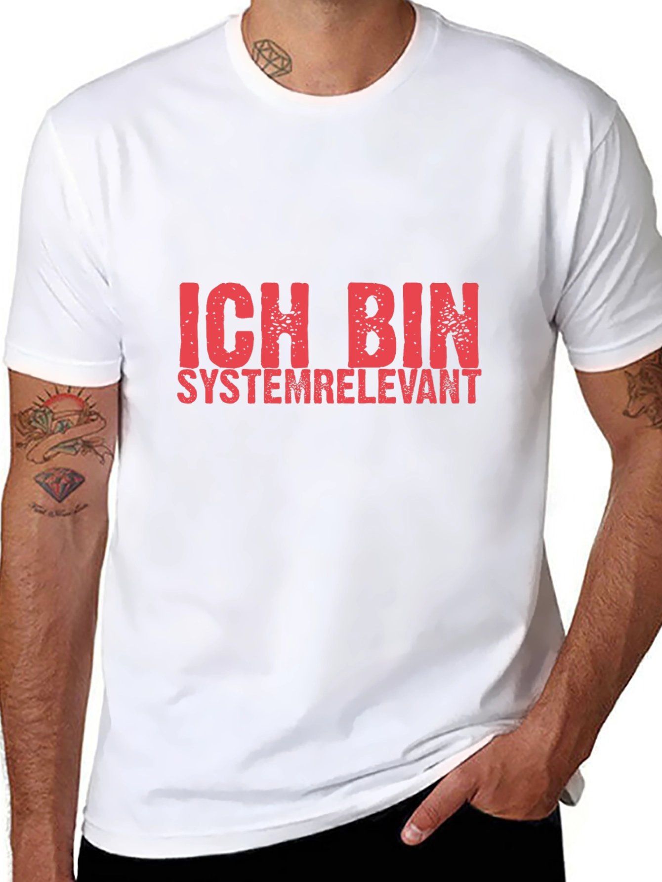 Ich Bin Systemrelevant T-Shirt Black