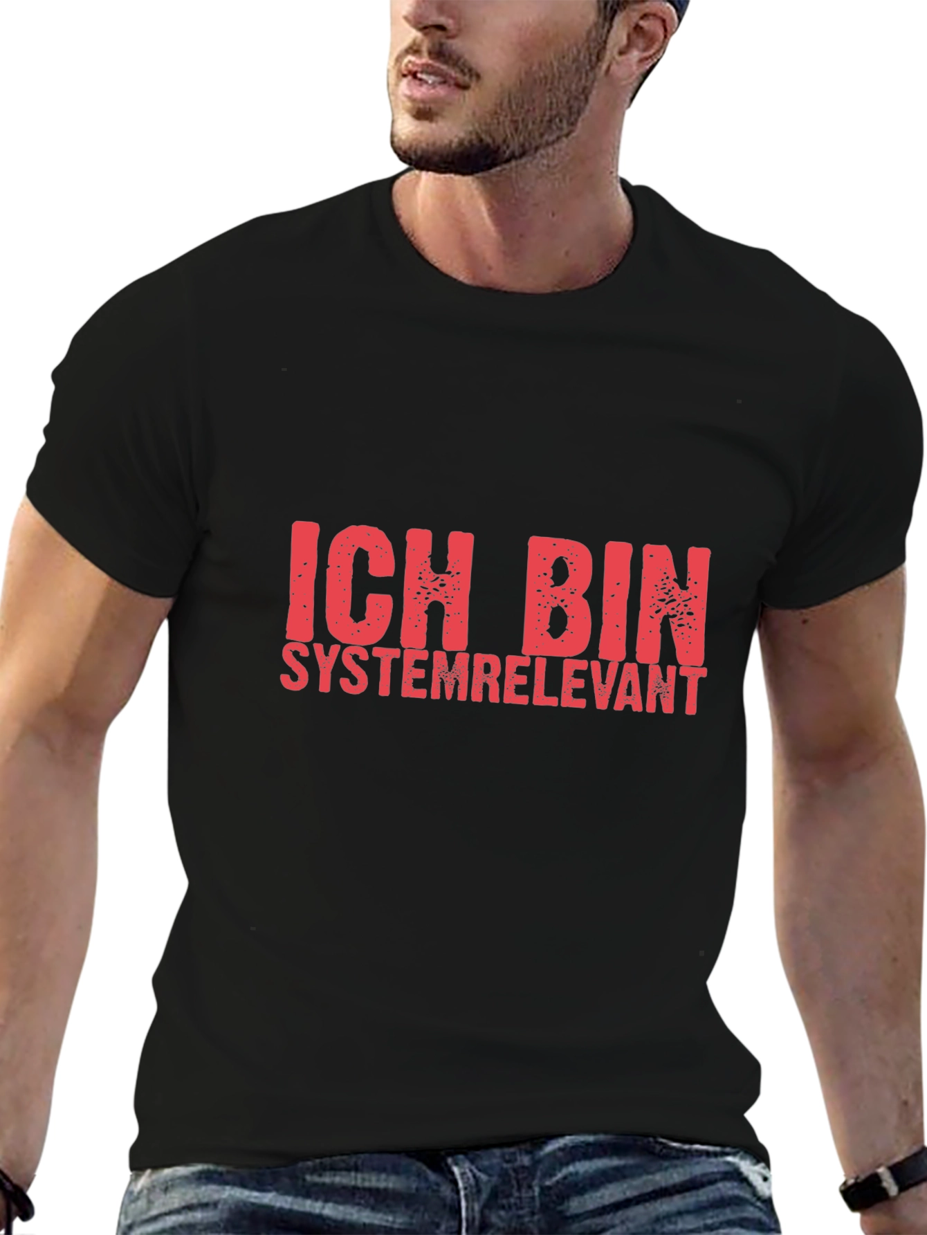 Ich Bin Systemrelevant T-Shirt Black