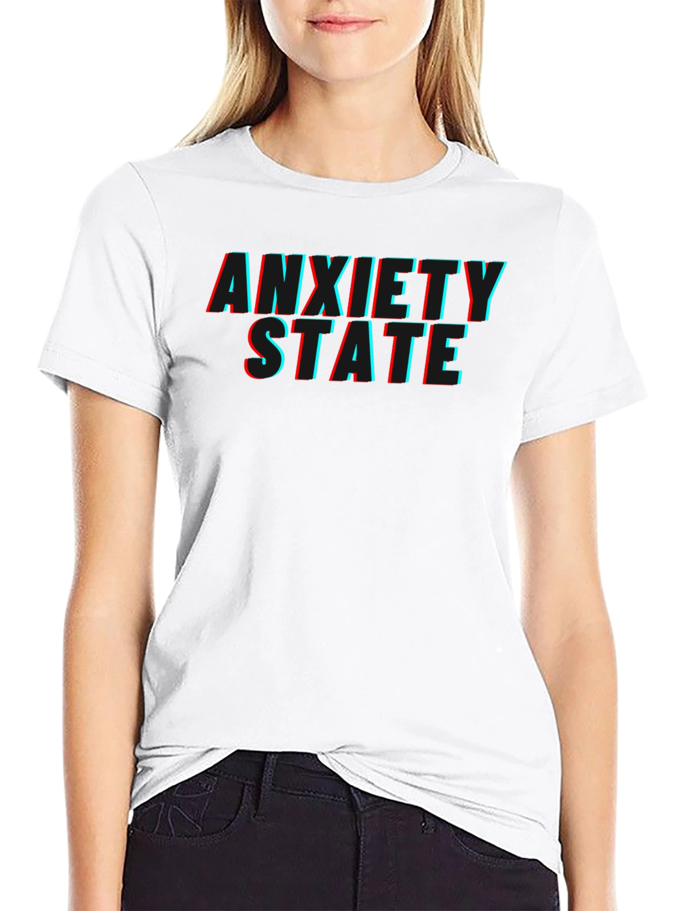 Anxiety State Graphic T-Shirt - Bold & Edgy