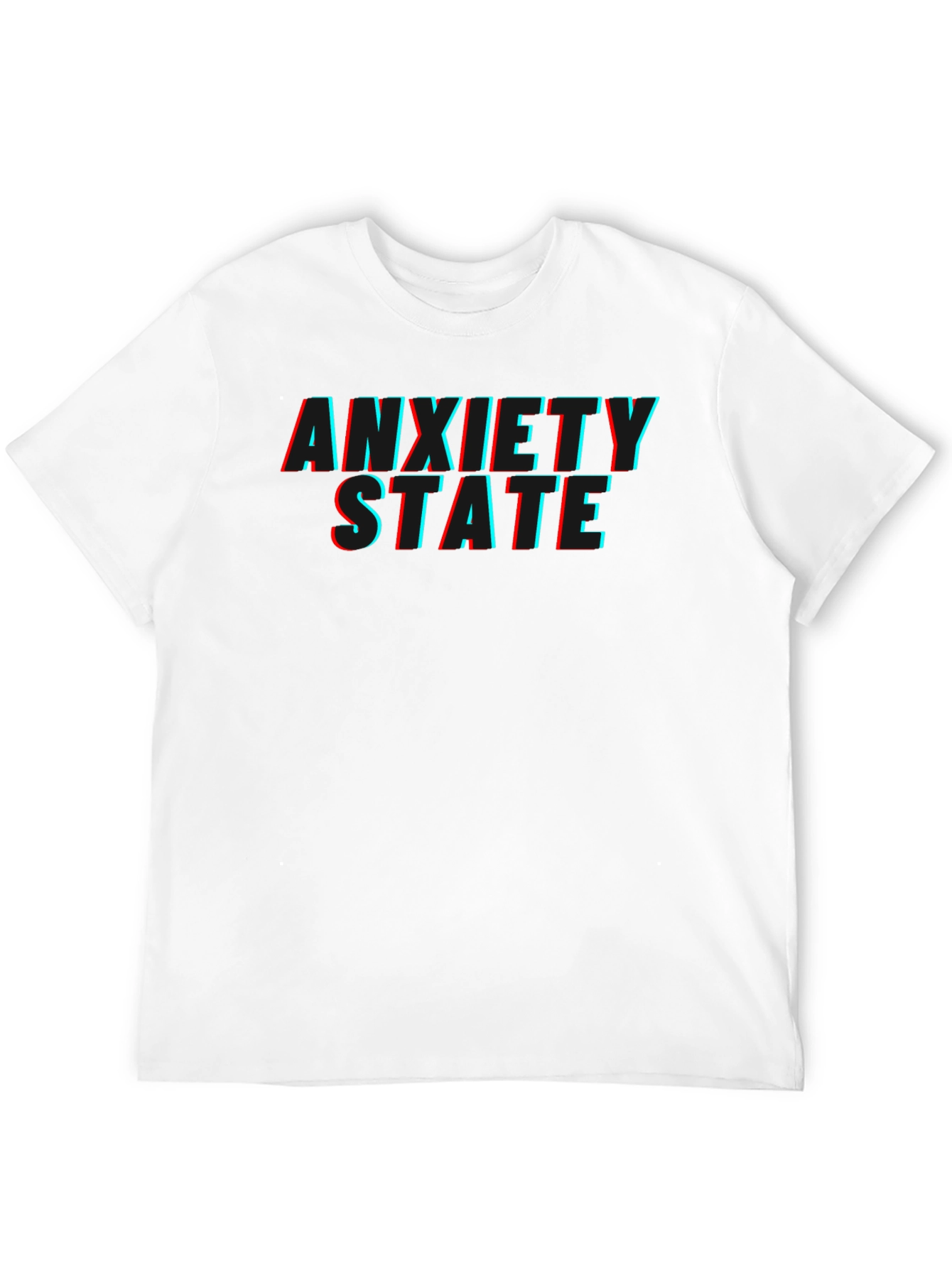 Anxiety State Graphic T-Shirt - Bold & Edgy