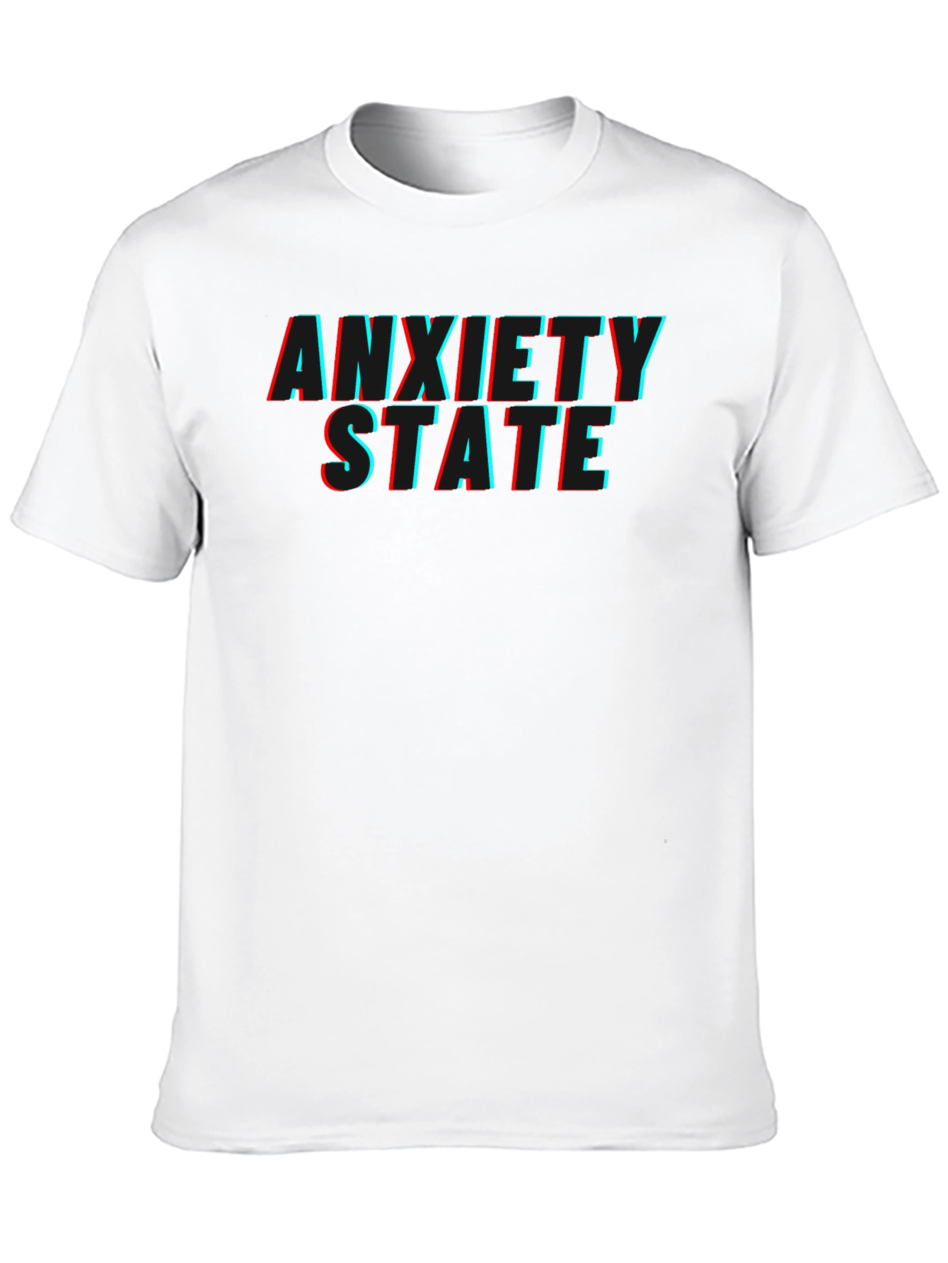 Anxiety State Graphic T-Shirt - Bold & Edgy