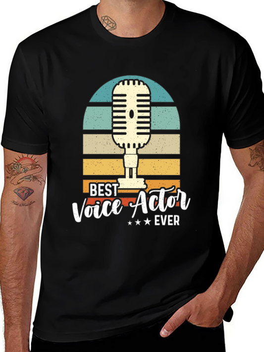 Best Voice Actor Ever Retro T-Shirt
