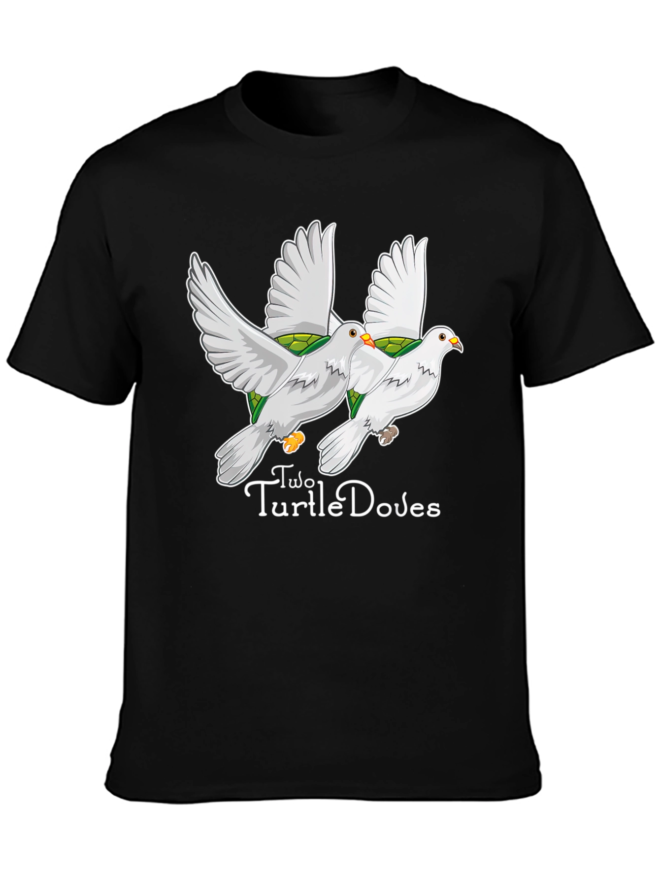 Two Turtle Doves Graphic Tee - Unique Design