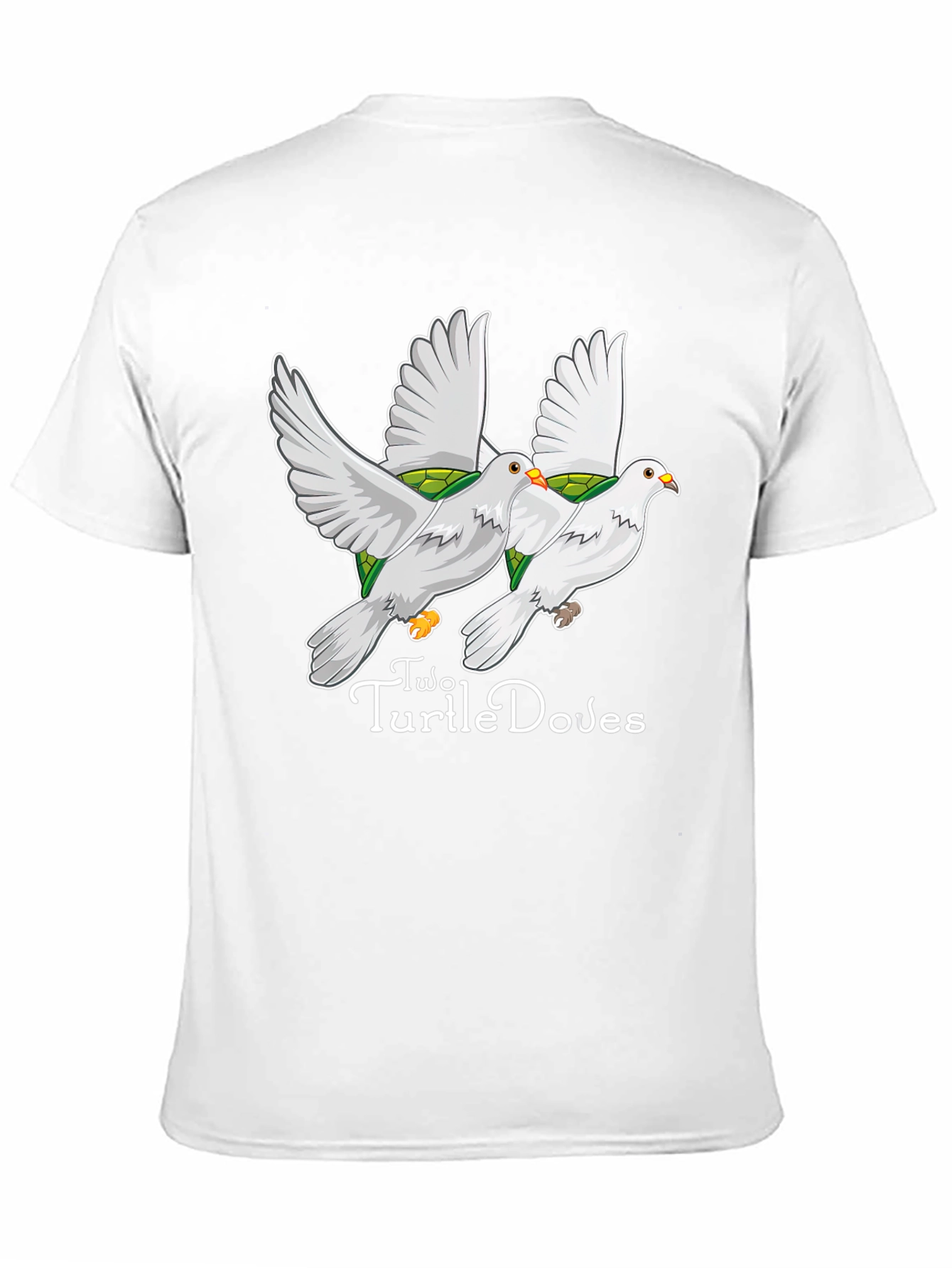 Two Turtle Doves Graphic Tee - Unique Design