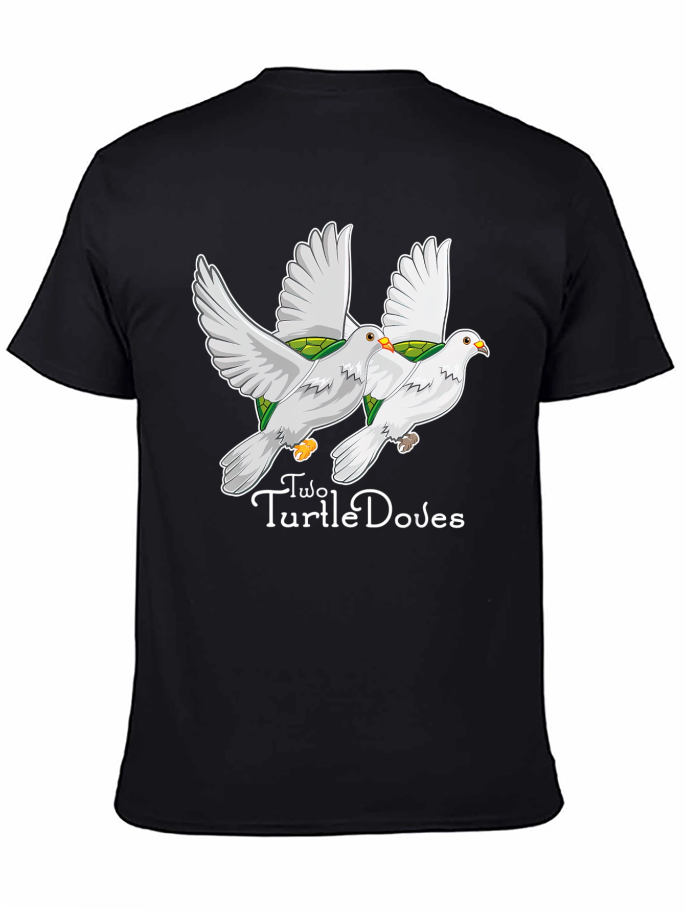 Two Turtle Doves Graphic Tee - Unique Design