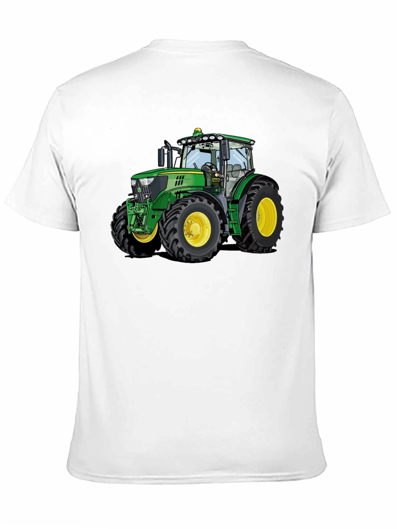 Green Tractor Graphic T-Shirt - Farm Life