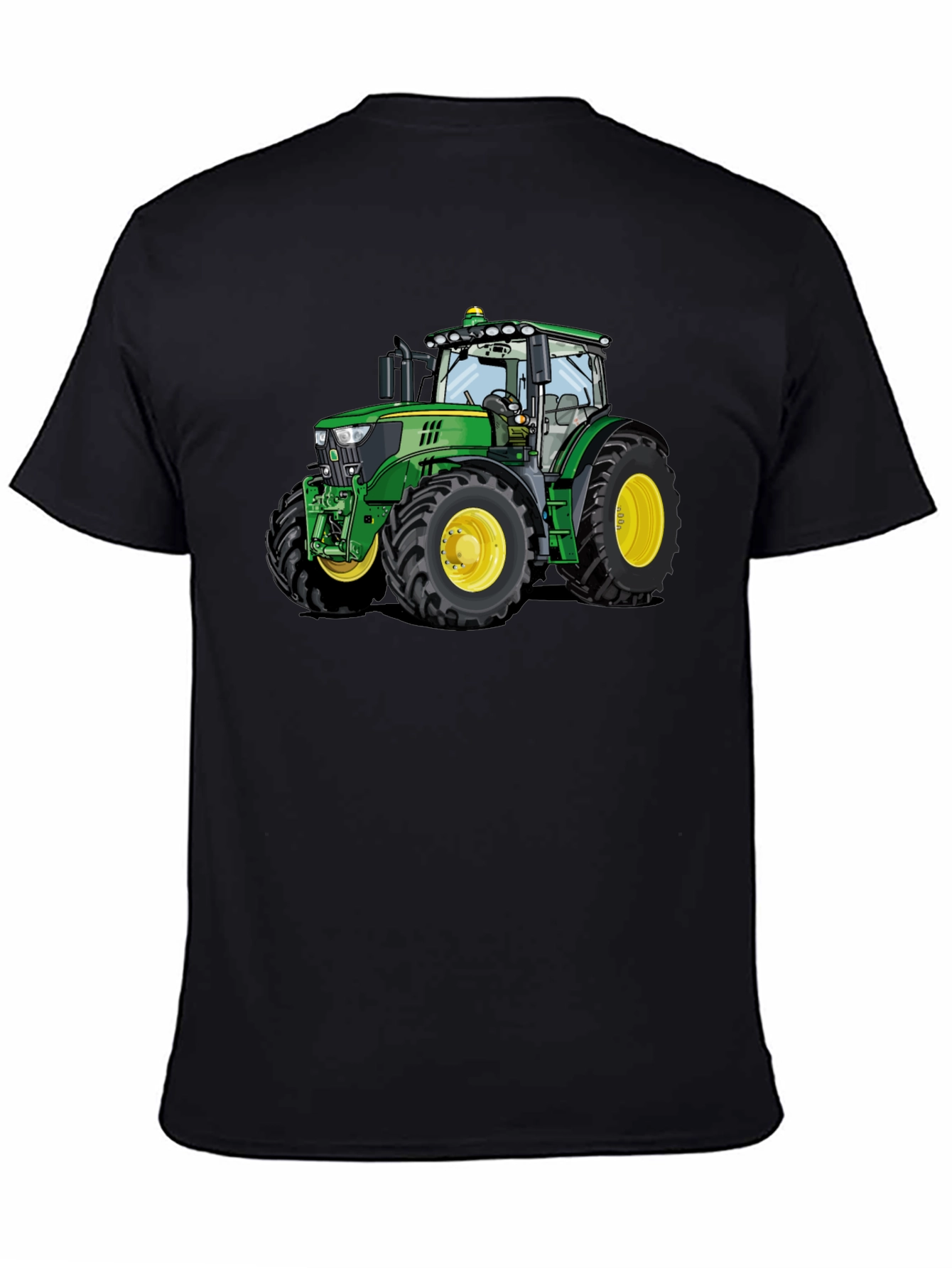 Green Tractor Graphic T-Shirt - Farm Life