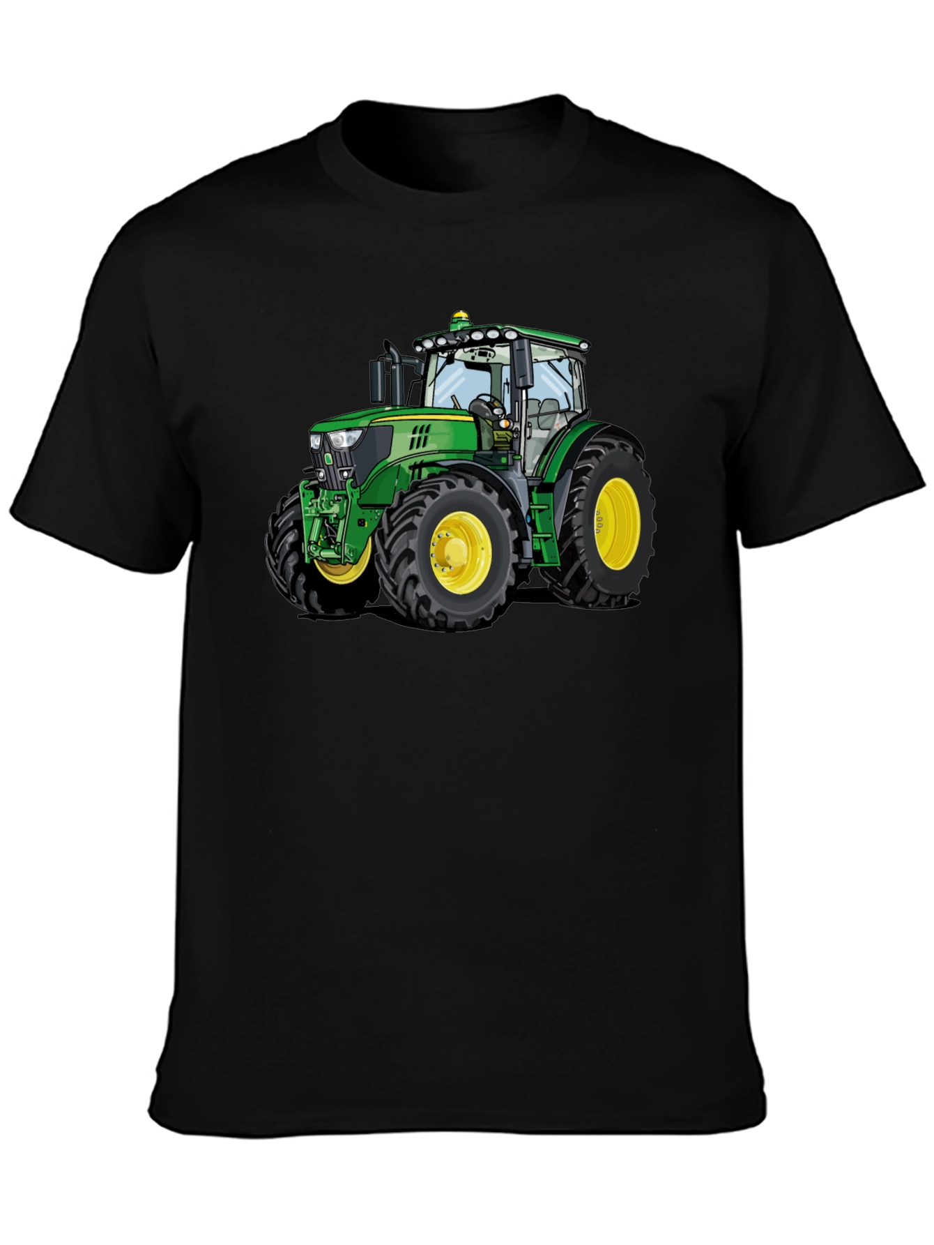 Green Tractor Graphic T-Shirt - Farm Life