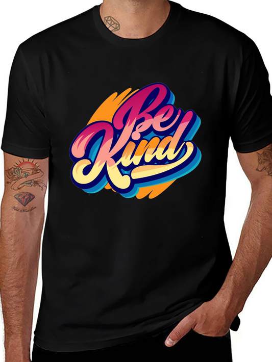 Be Kind Graphic Tee - Soft Cotton Comfort