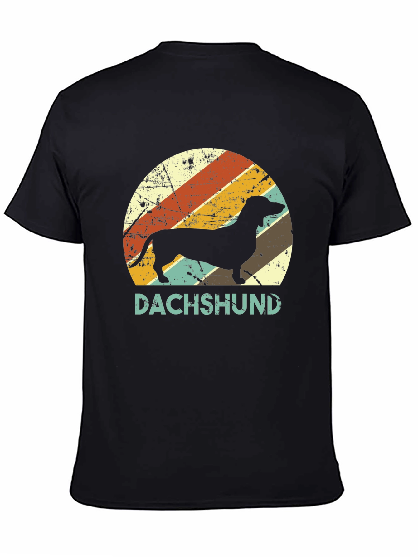Retro Dachshund Graphic Tee - Dog Lover T-Shirt