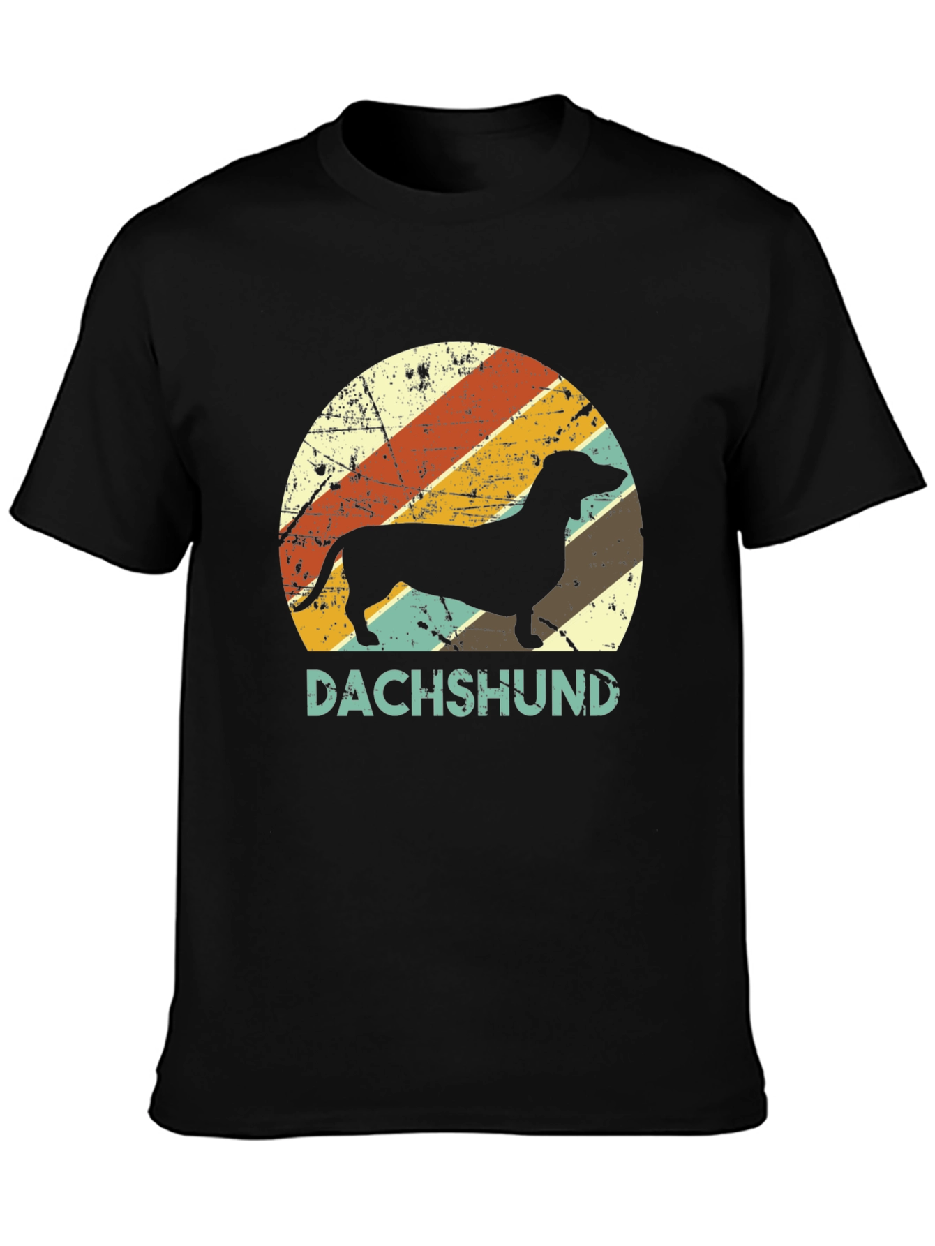 Retro Dachshund Graphic Tee - Dog Lover T-Shirt