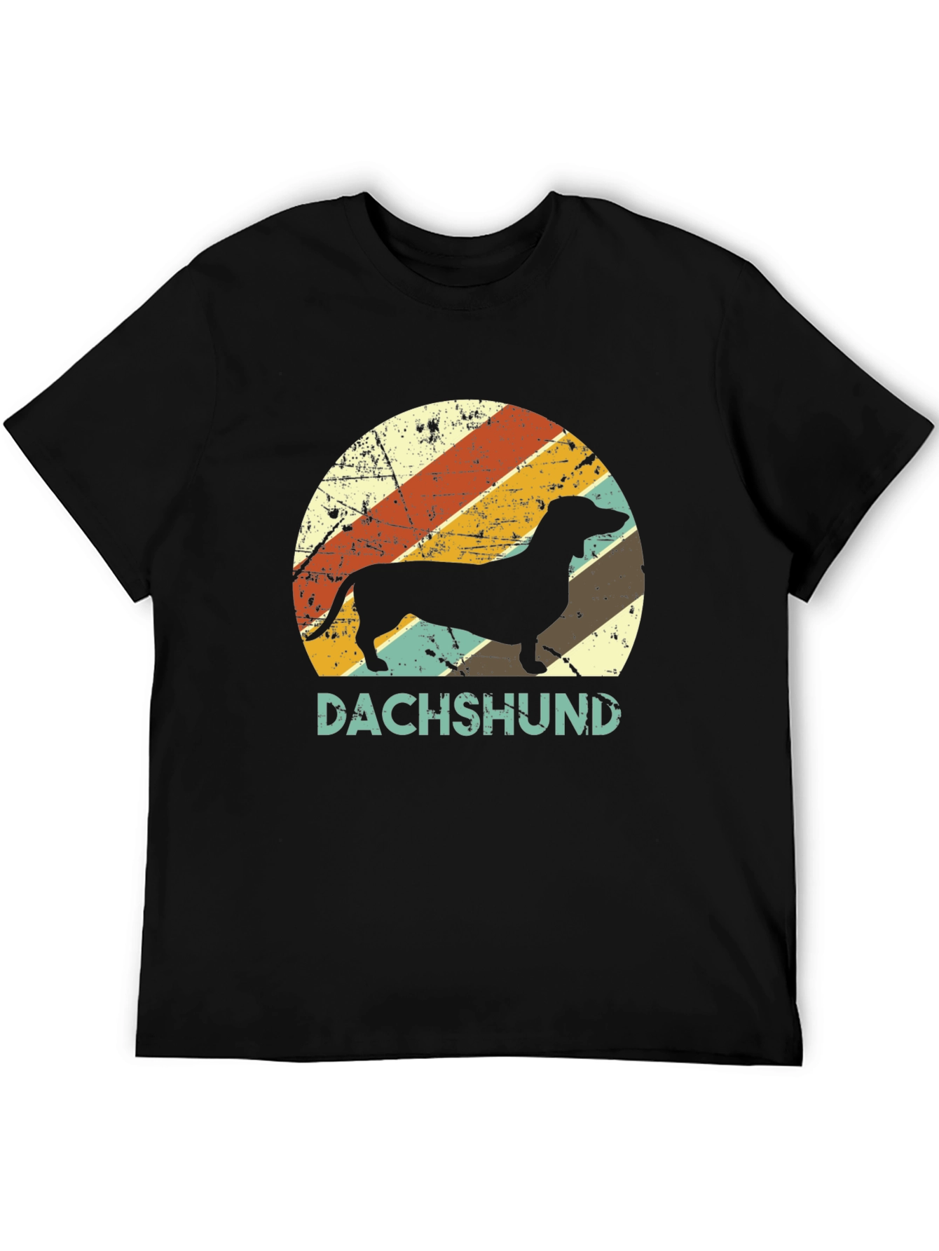 Retro Dachshund Graphic Tee - Dog Lover T-Shirt