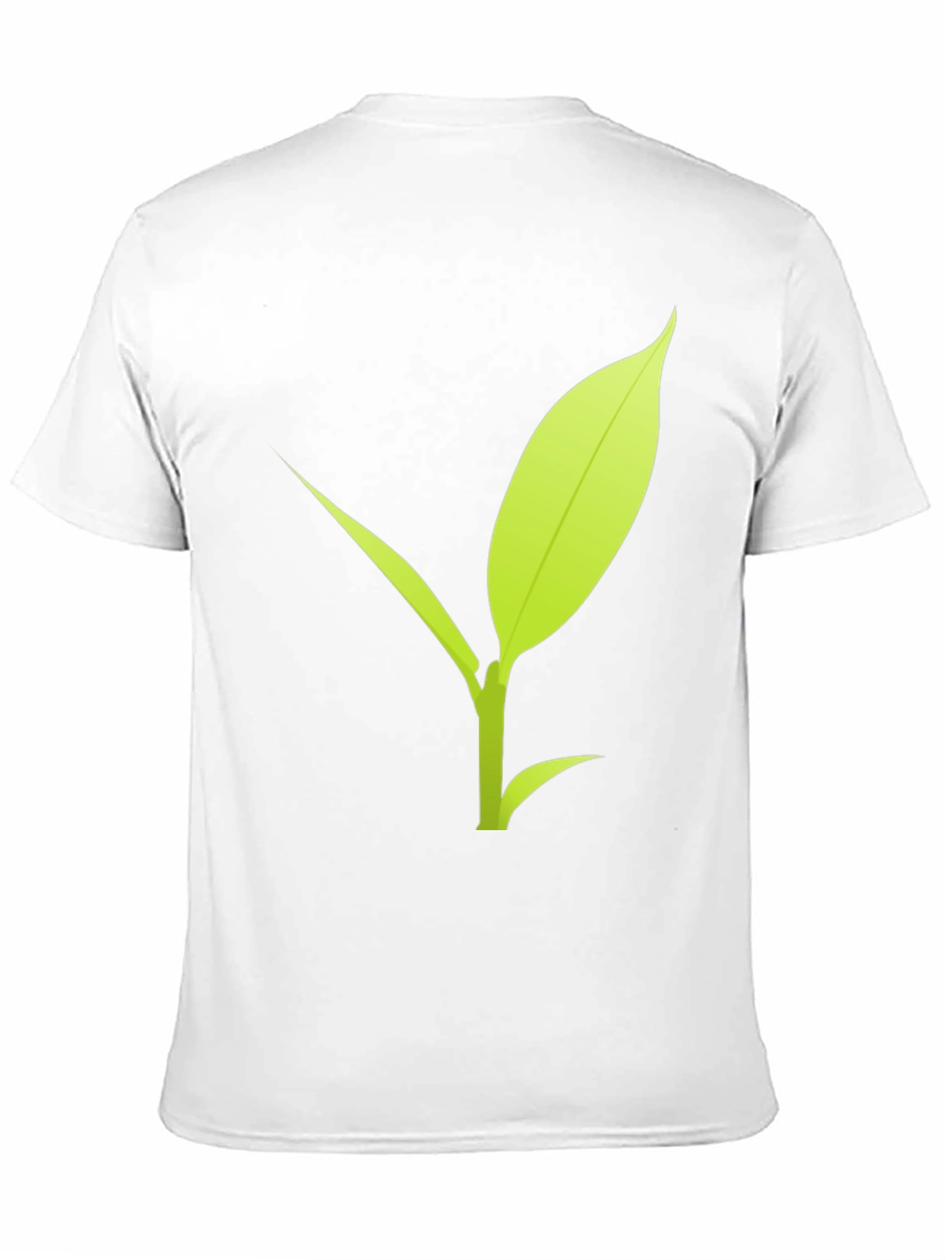 Leaf Graphic Black T-Shirt
