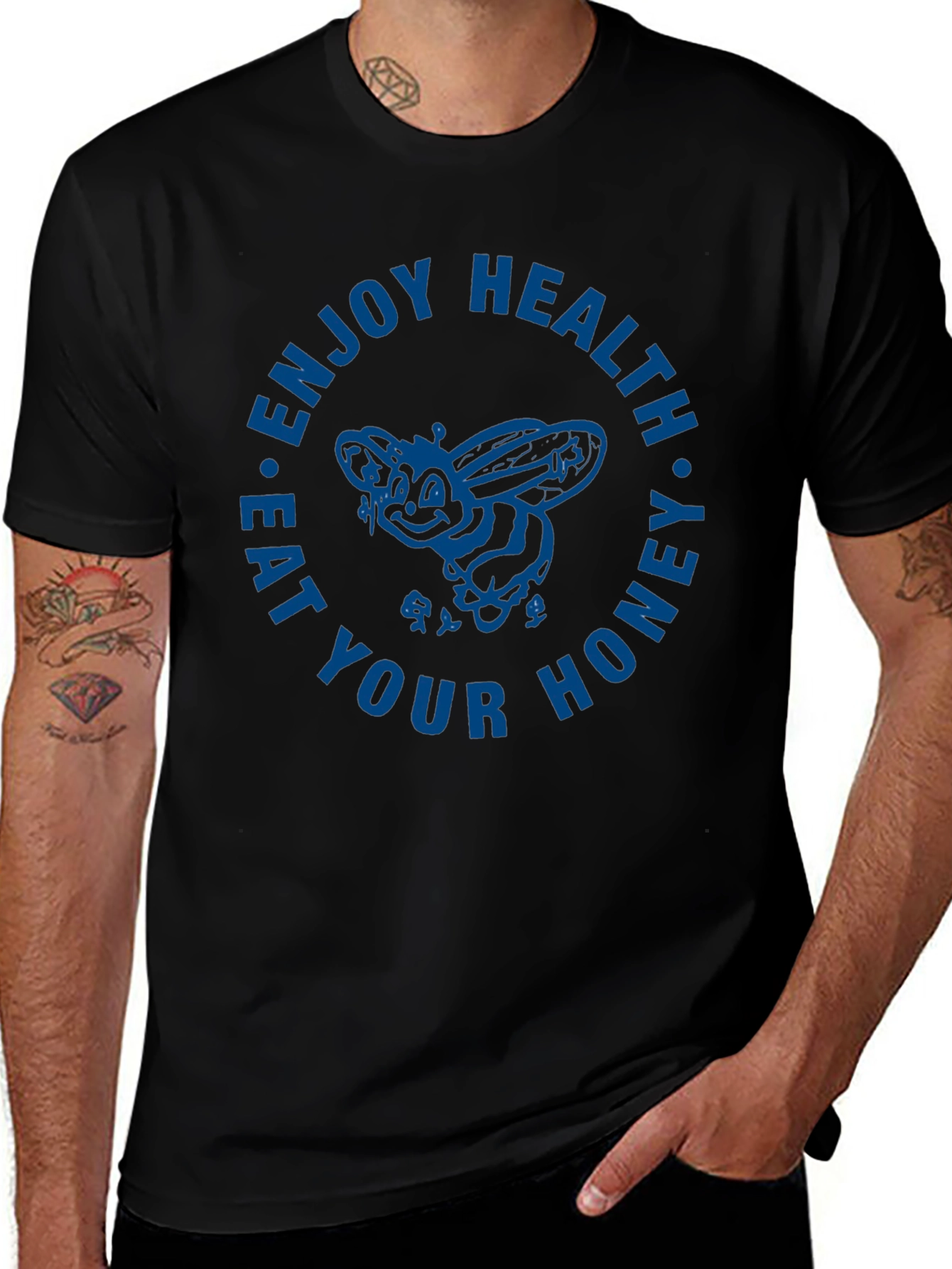 Enjoy Health Eat Your Honey Graphic Tee
