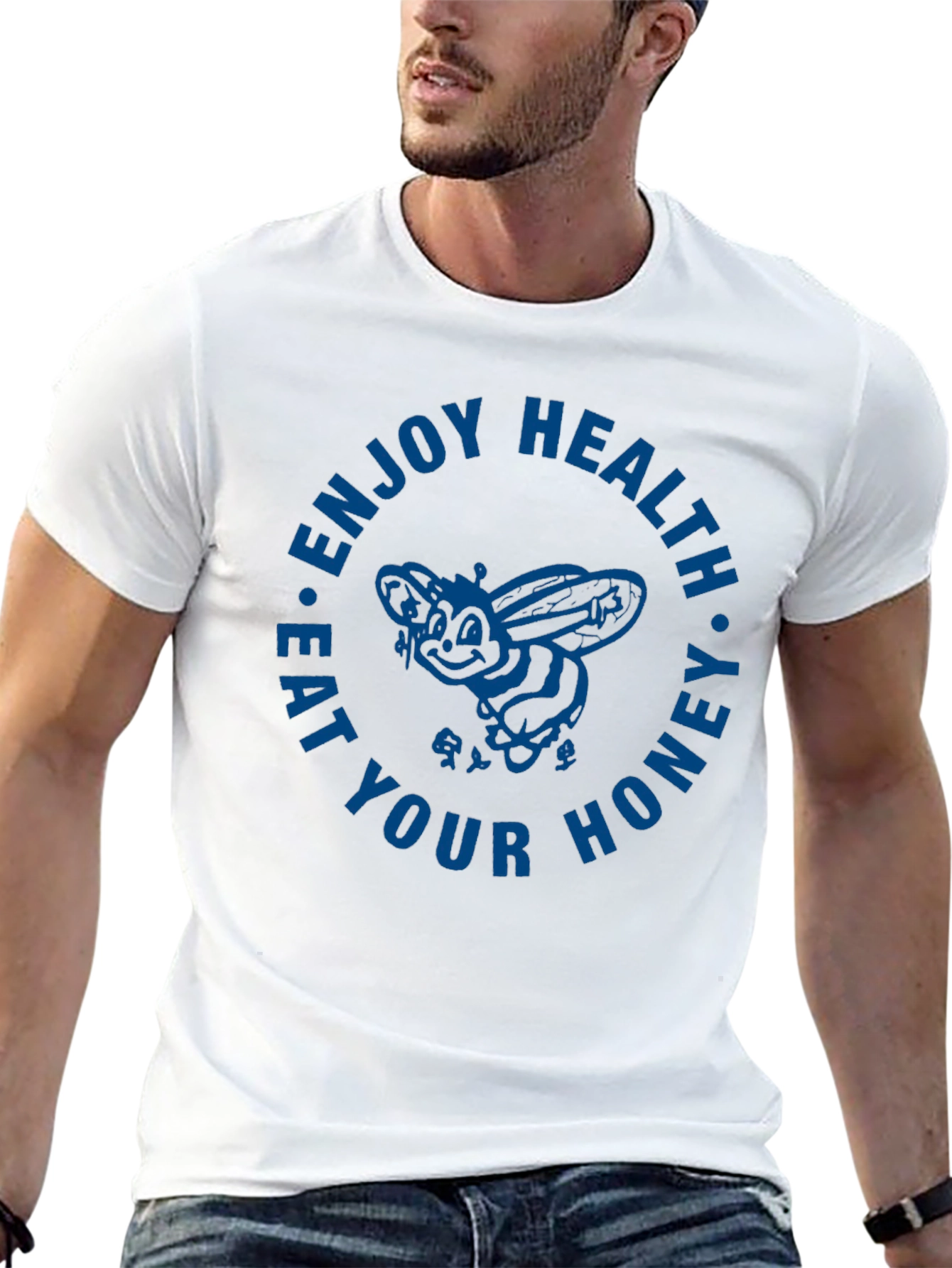 Enjoy Health Eat Your Honey Graphic Tee