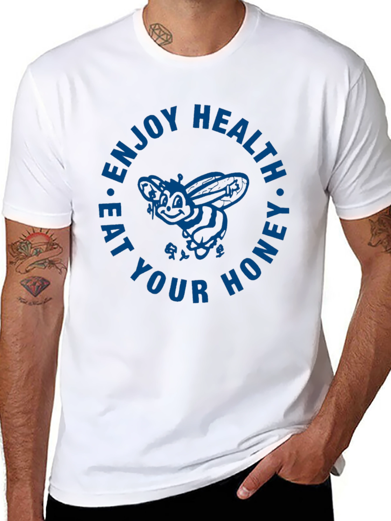 Enjoy Health Eat Your Honey Graphic Tee
