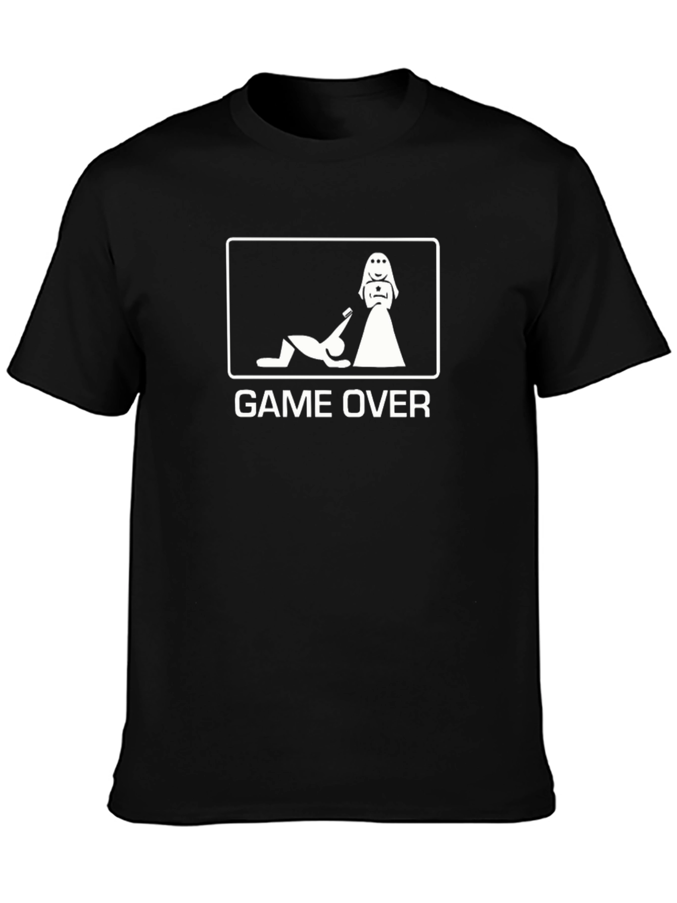 Game Over Groom T-Shirt Funny Wedding