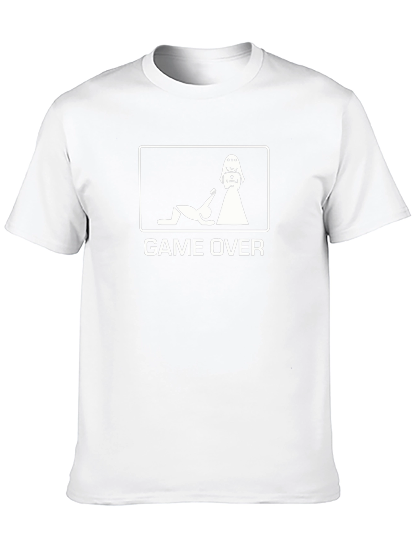 Game Over Groom T-Shirt Funny Wedding