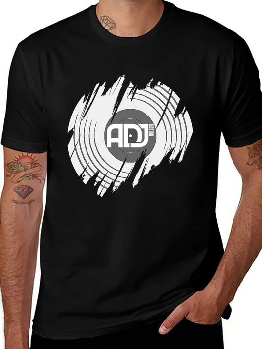 Retro DJ Record Graphic Tee