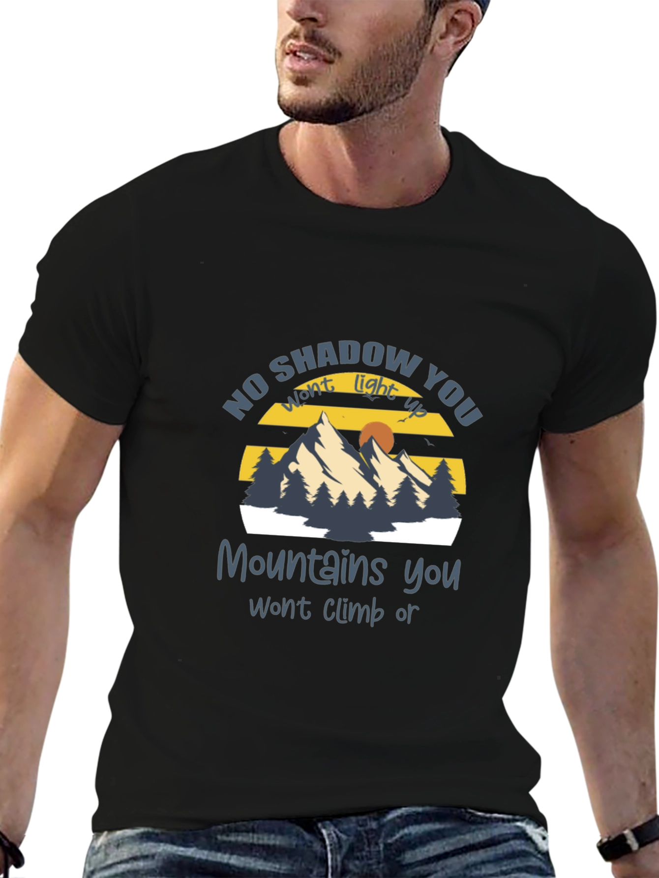 Mountains Graphic Tee - Adventure Awaits
