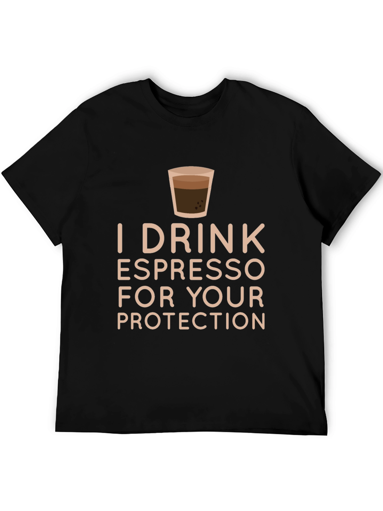 Espresso Protection Black T-Shirt