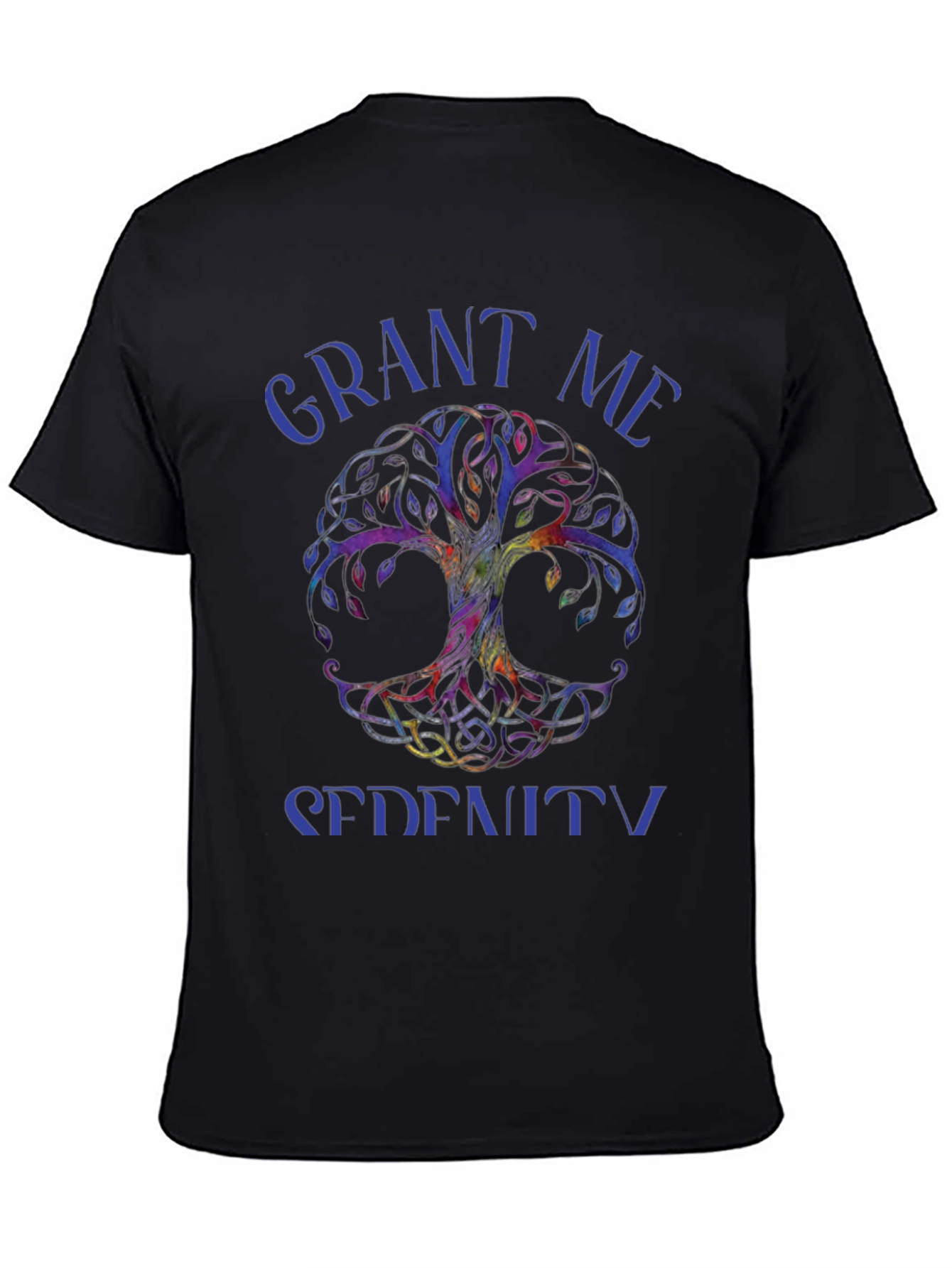 Grant Me Serenity Tree Graphic T-Shirt