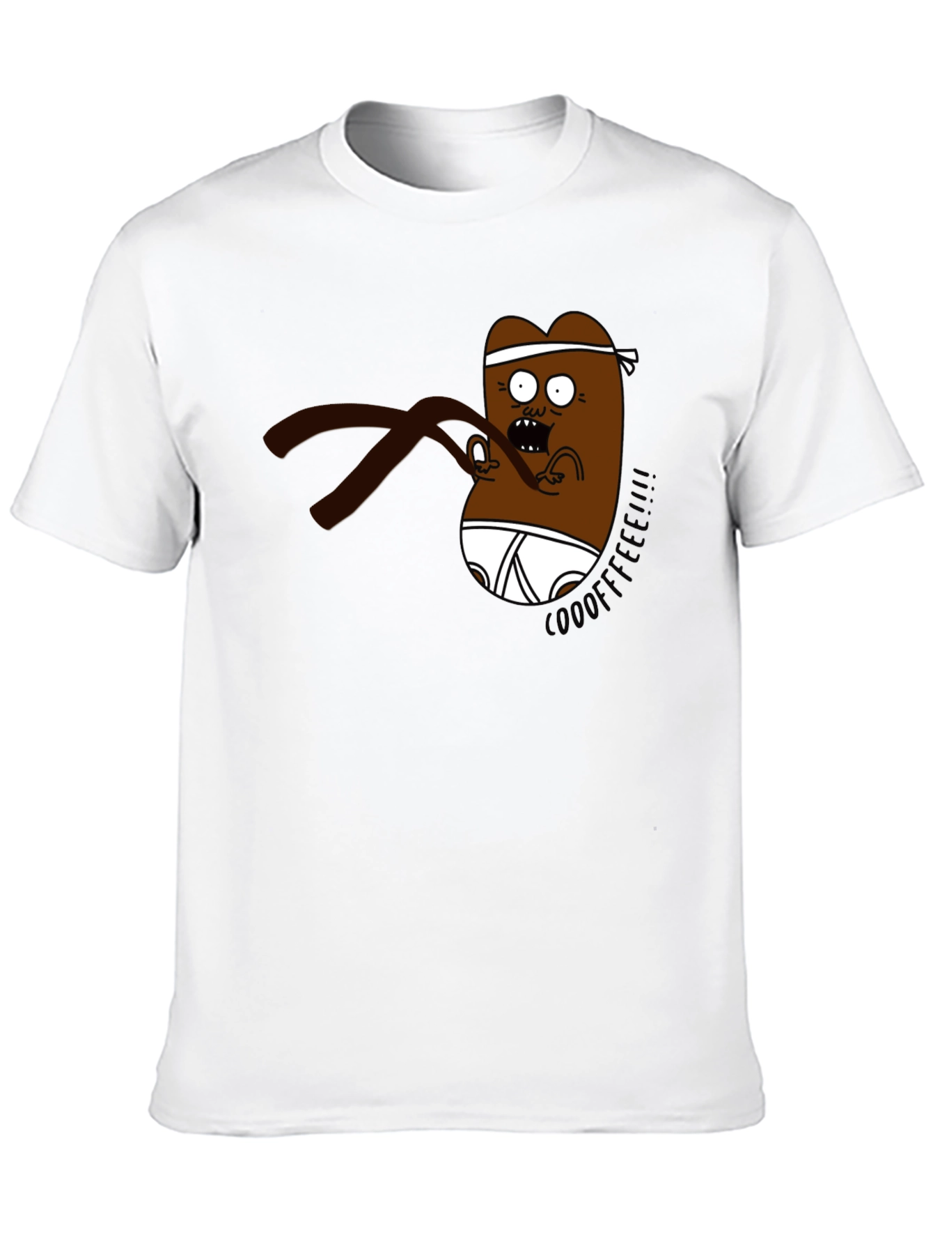Cartoon Character Black T-Shirt