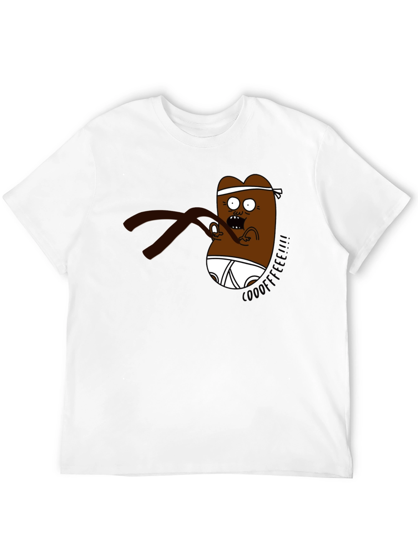 Cartoon Character Black T-Shirt