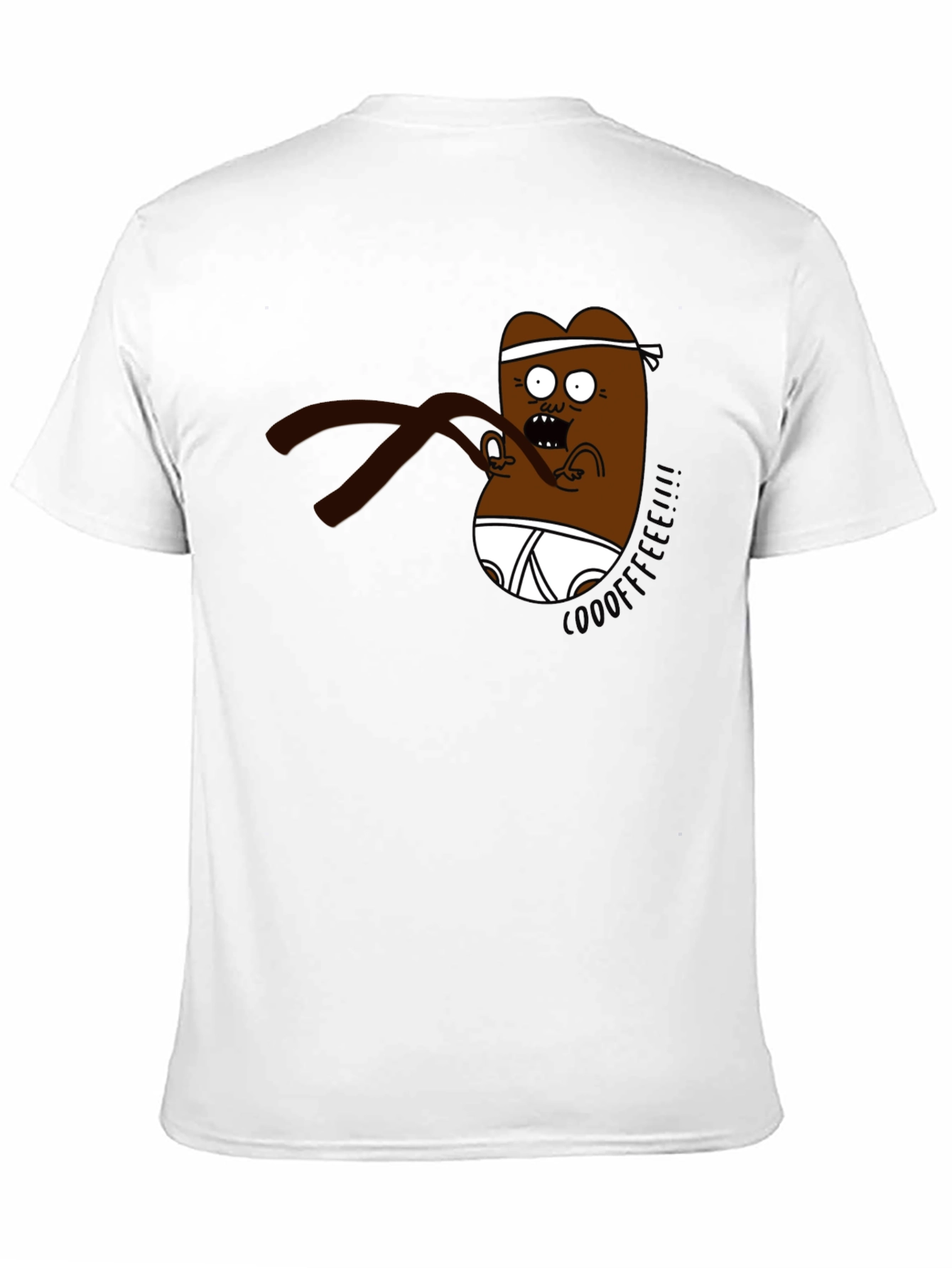 Cartoon Character Black T-Shirt