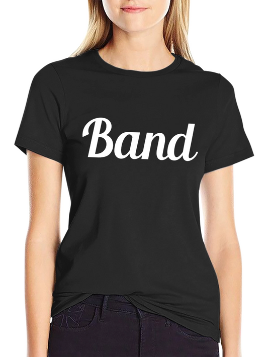 Band T-Shirt - Classic Black Tee for Music Lovers