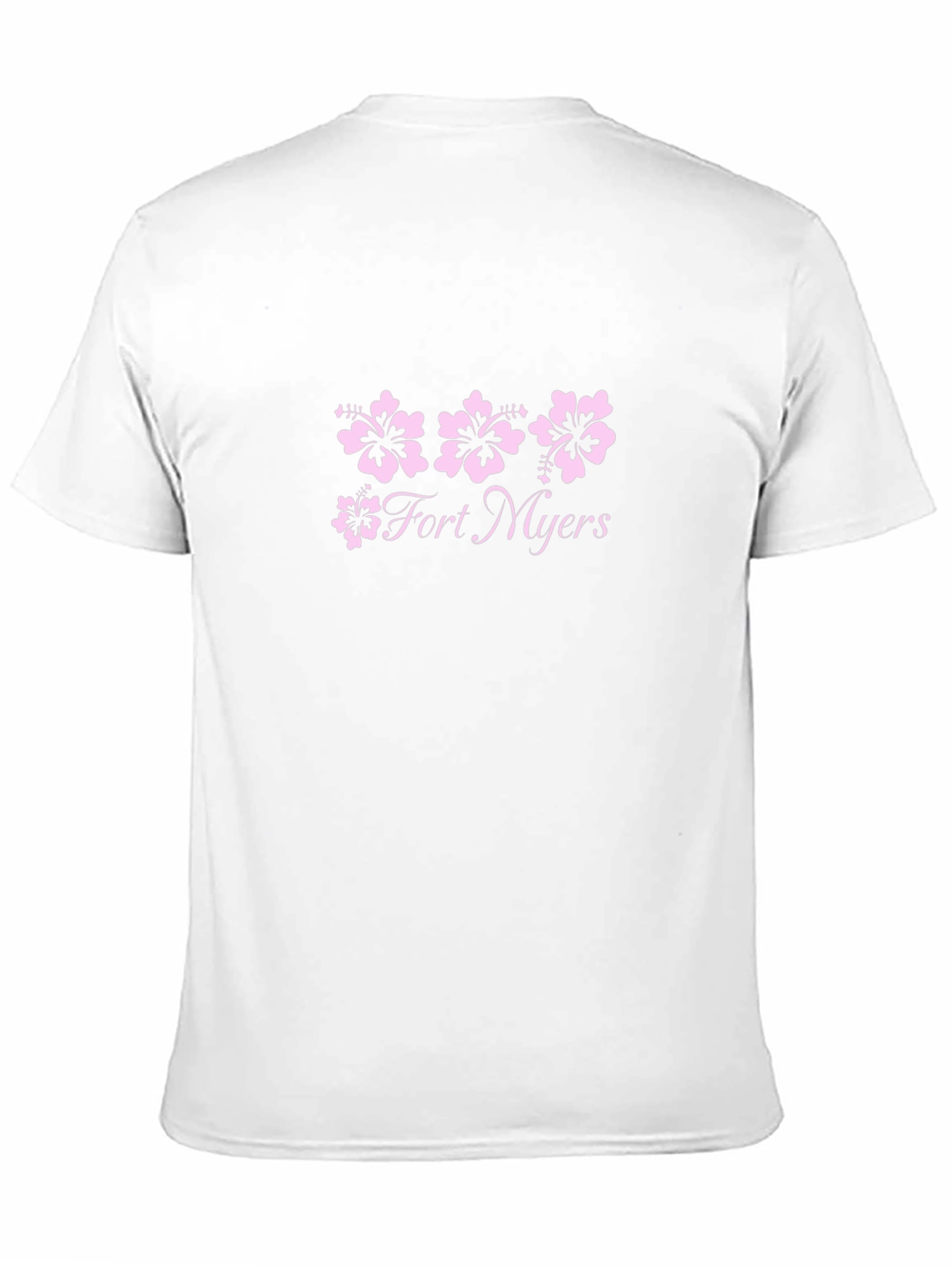 Fort Myers Floral Graphic Black T-Shirt