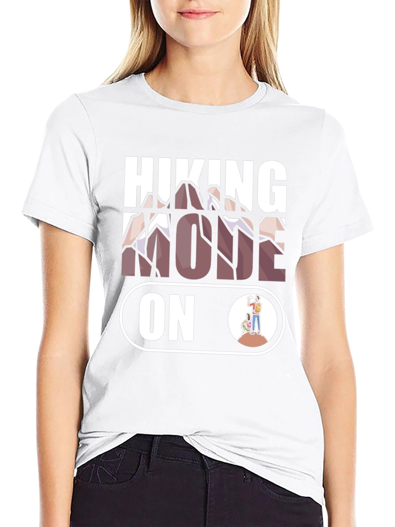 Hiking Mode On T-Shirt | Mountain Adventure Apparel
