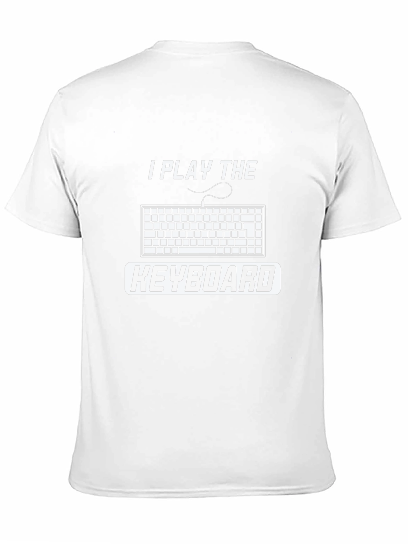 I Play the Keyboard T-Shirt - Musician Graphic Tee