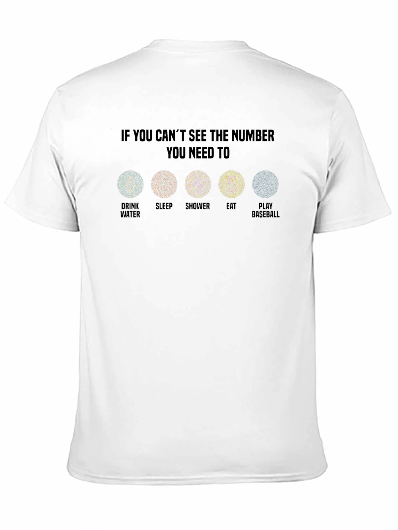 Color Blindness Test T-Shirt